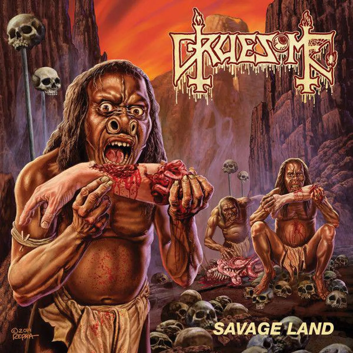Gruesome Savage Land Vinyl Record