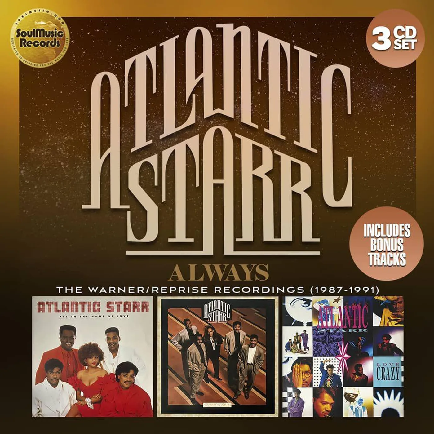 Atlantic Starr ALWAYS: THE WARNER-REPRISE RECORDINGS 1987-1991 CD