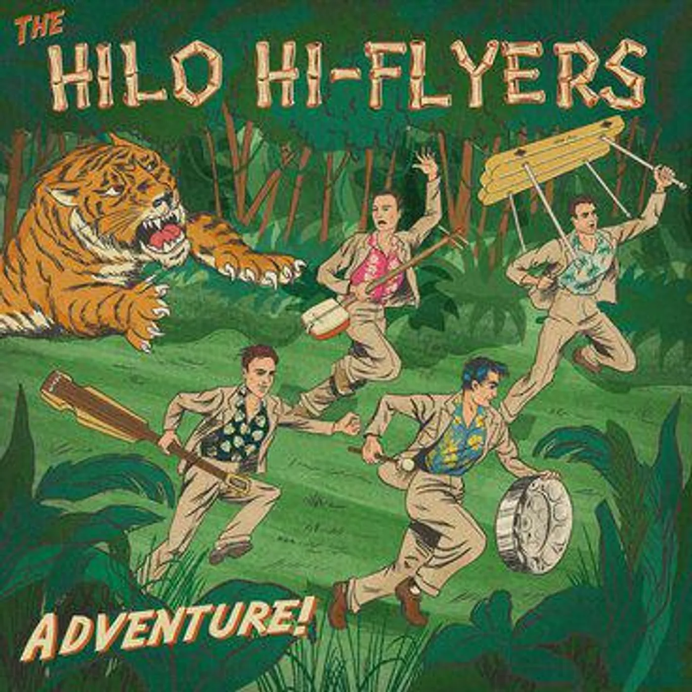 The Hilo Hi-Flyers ADVENTURE Vinyl Record
