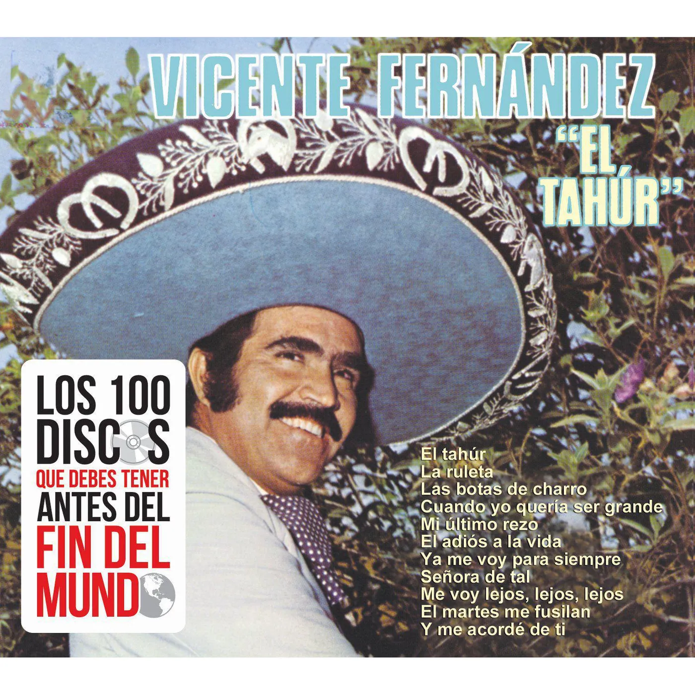 Vicente Fernández El Tahur CD