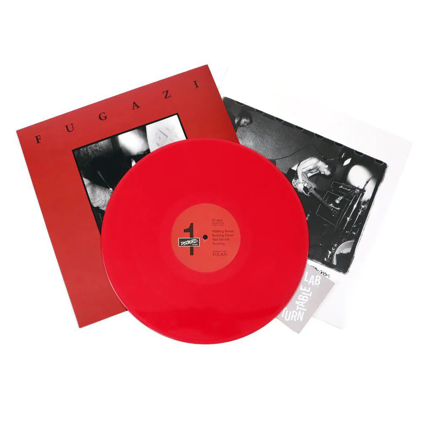 Fugazi Seven Songs (Red) Vinyl Record