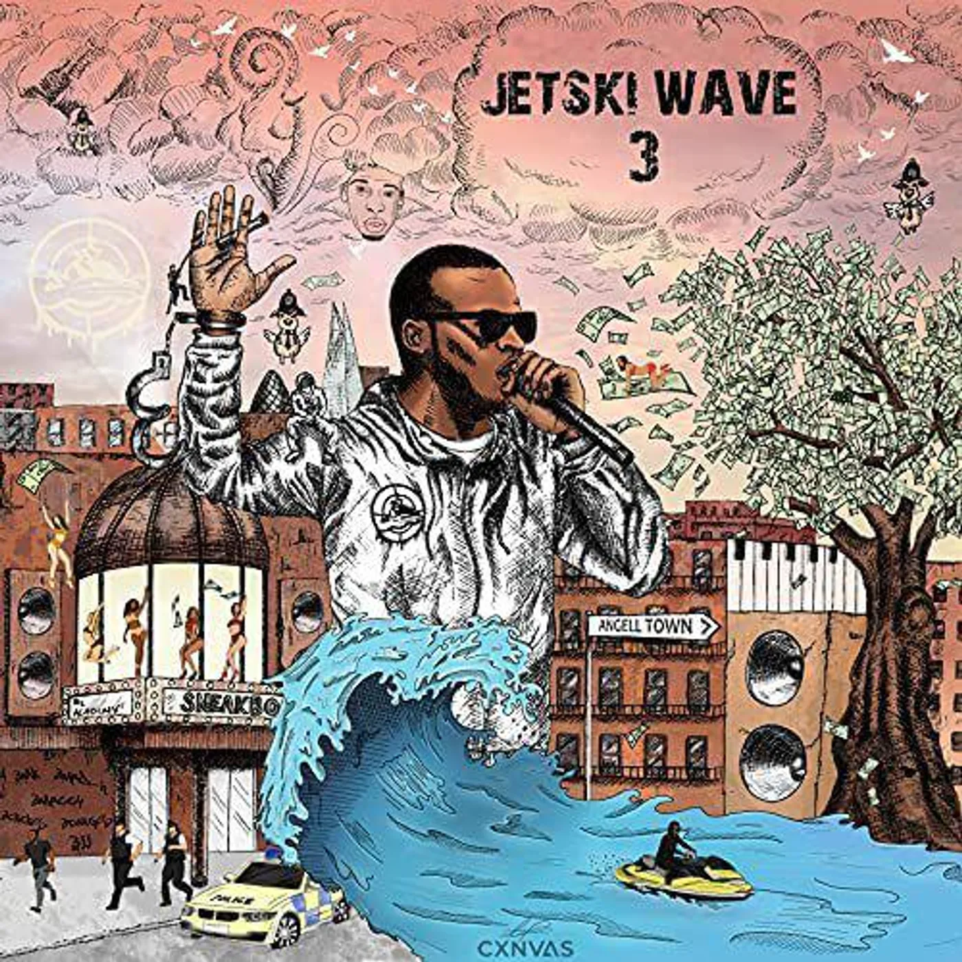 Sneakbo JETSKI WAVE 3 CD