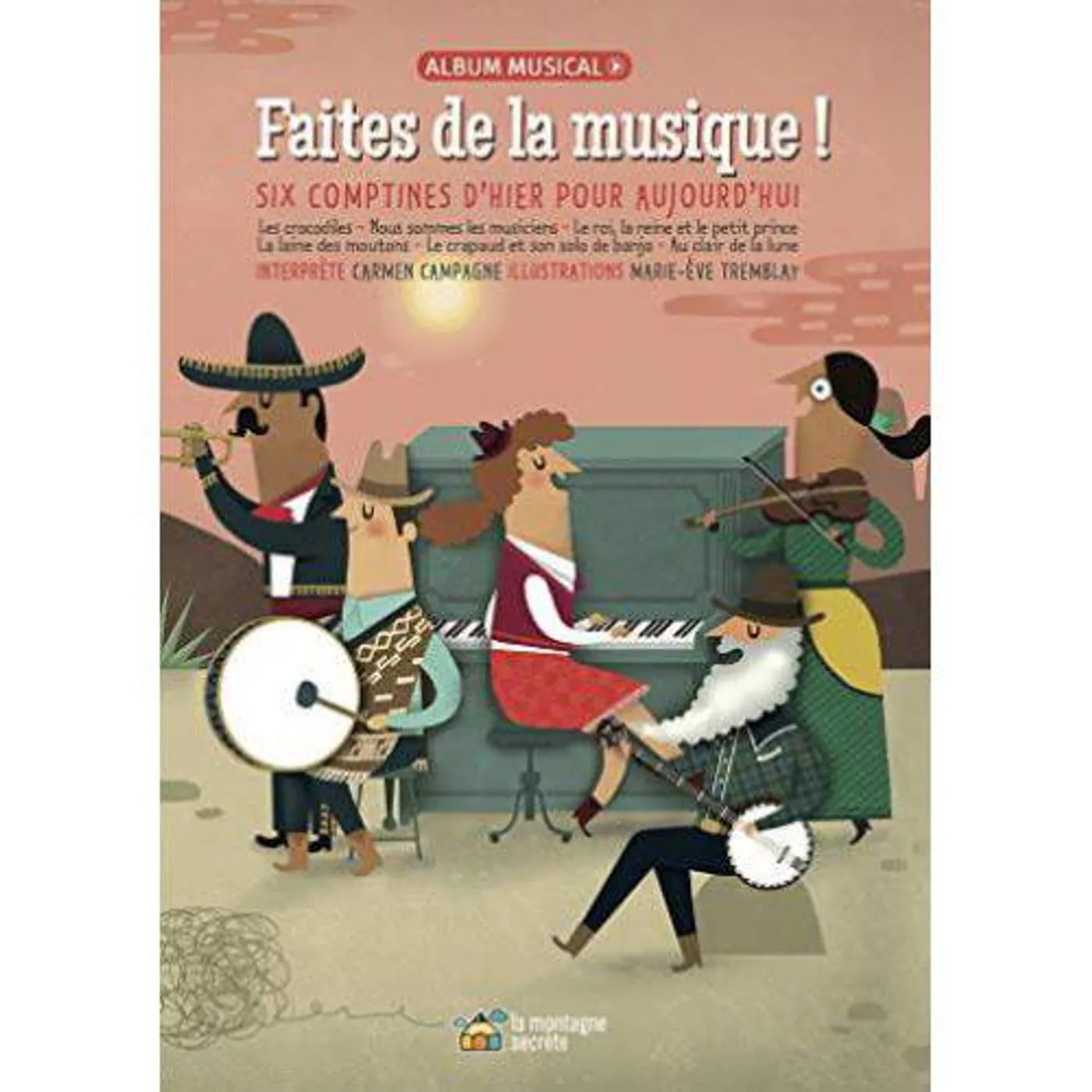 Carmen Campagne FAITES DE LA MUSIQUE CD