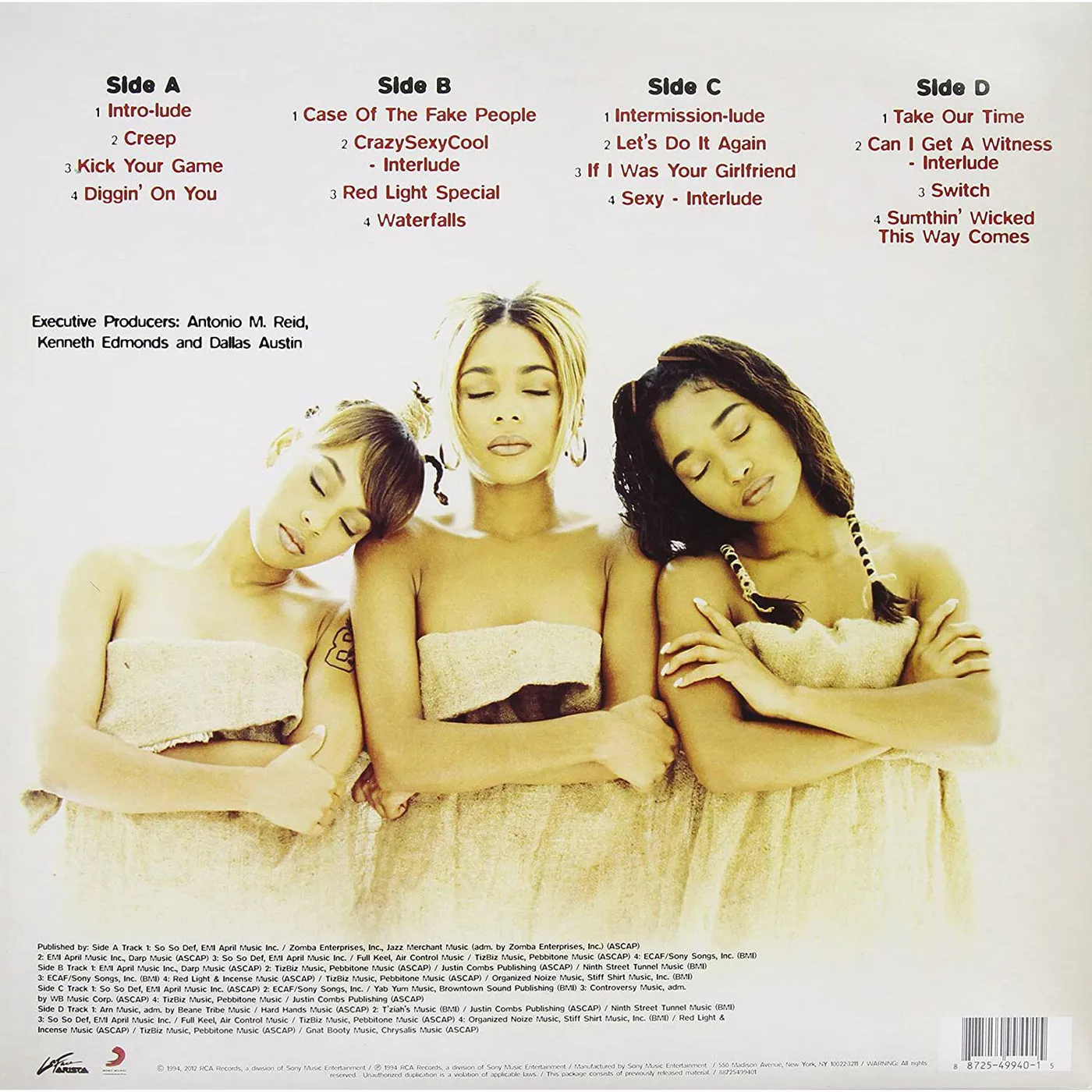 TLC CrazySexyCool (2LP) Vinyl Record