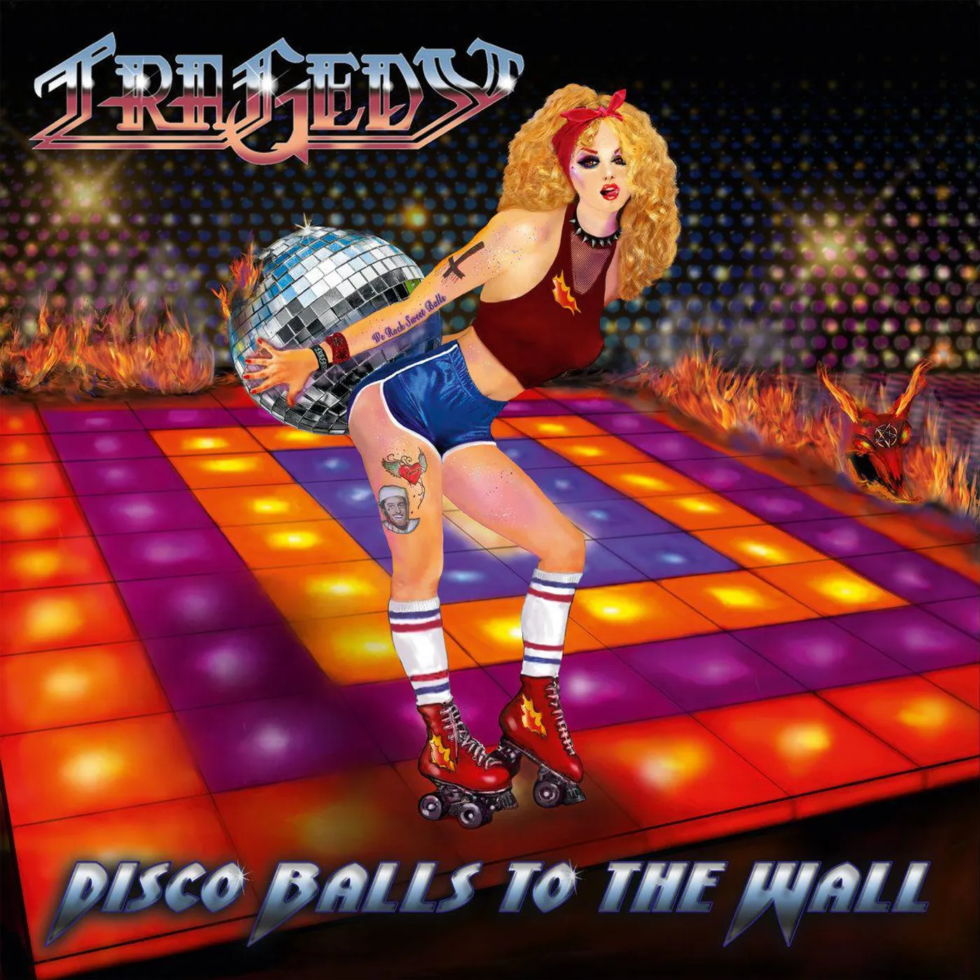 Tragedy DISCO BALLS TO THE WALL CD