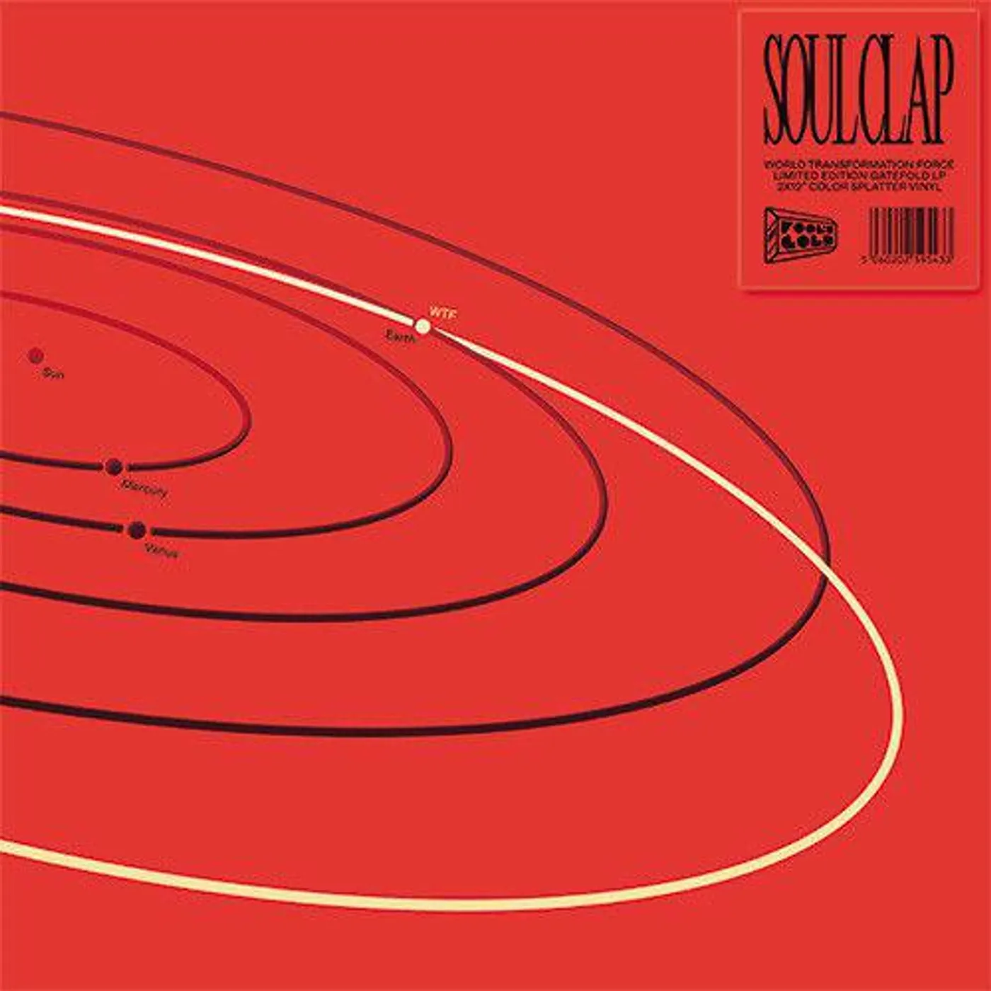 Soul Clap WTF (WORLD TRANSFORMATION FORCE) (RED & BLACK VINY Vinyl Record