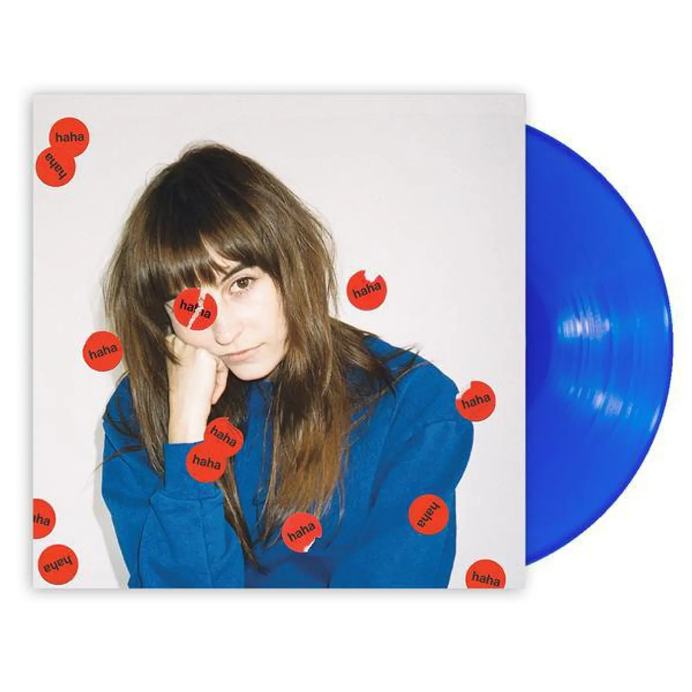 Faye Webster I Know I'm Funny Ha Ha (Opaque Blue) Vinyl Record