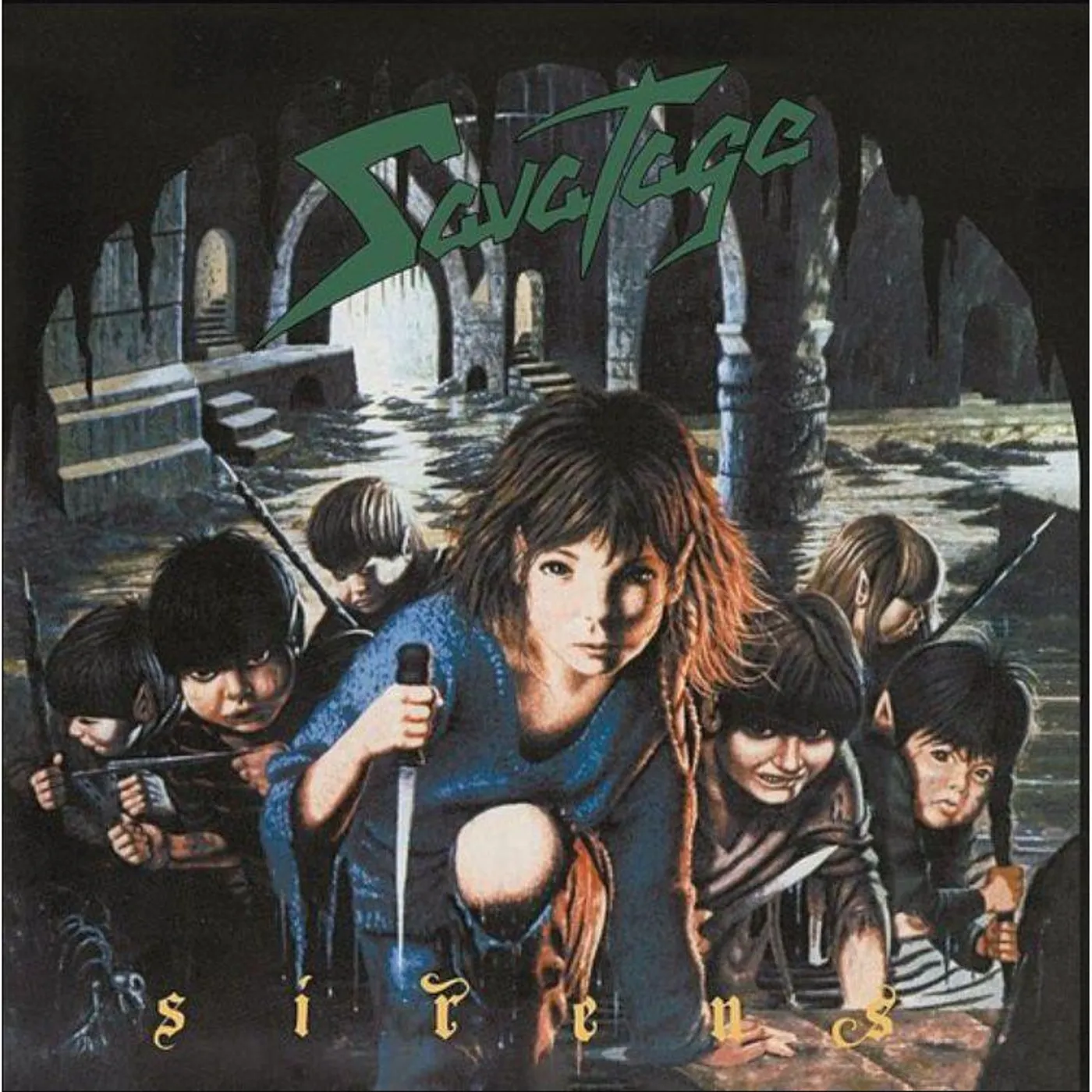 Savatage Sirens Vinyl Record