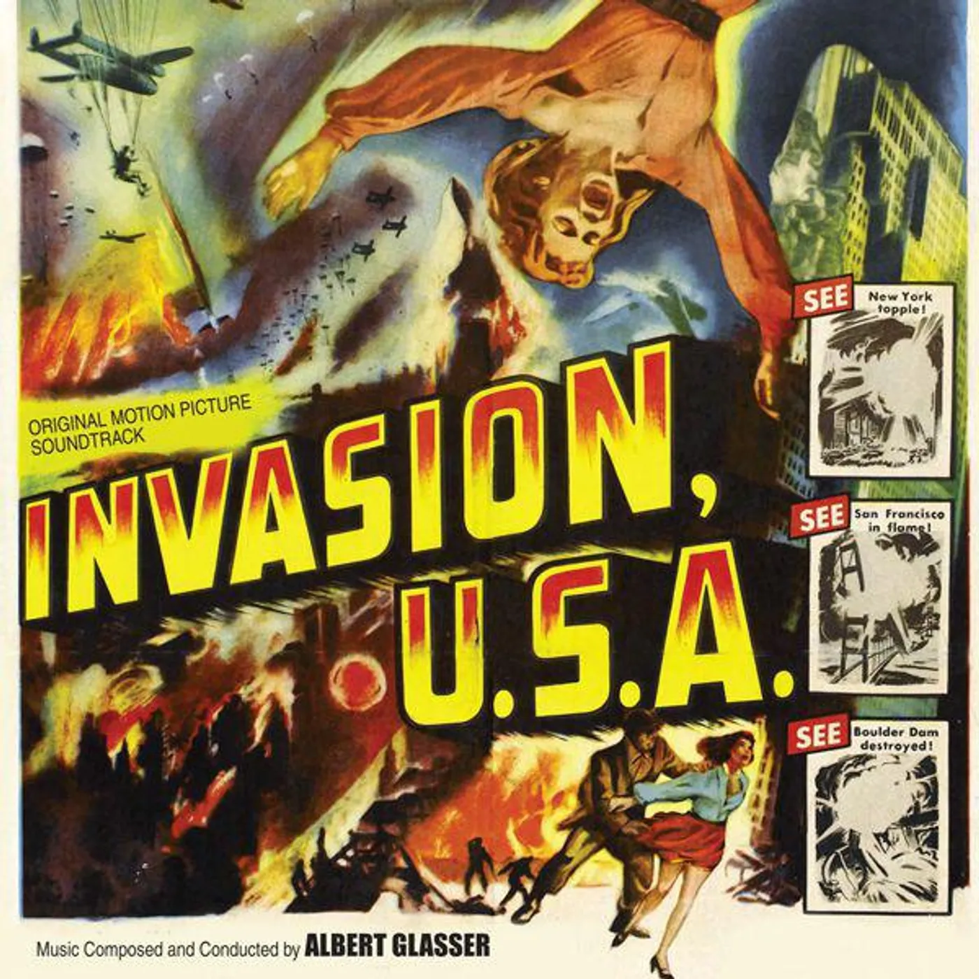 Albert Glasser INVASION USA / TORMENTED / Original Soundtrack CD