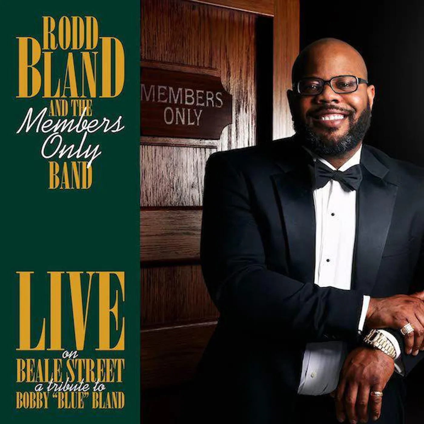 Rodd Bland and the Members Only Band LIVE ON BEALE STREET CD