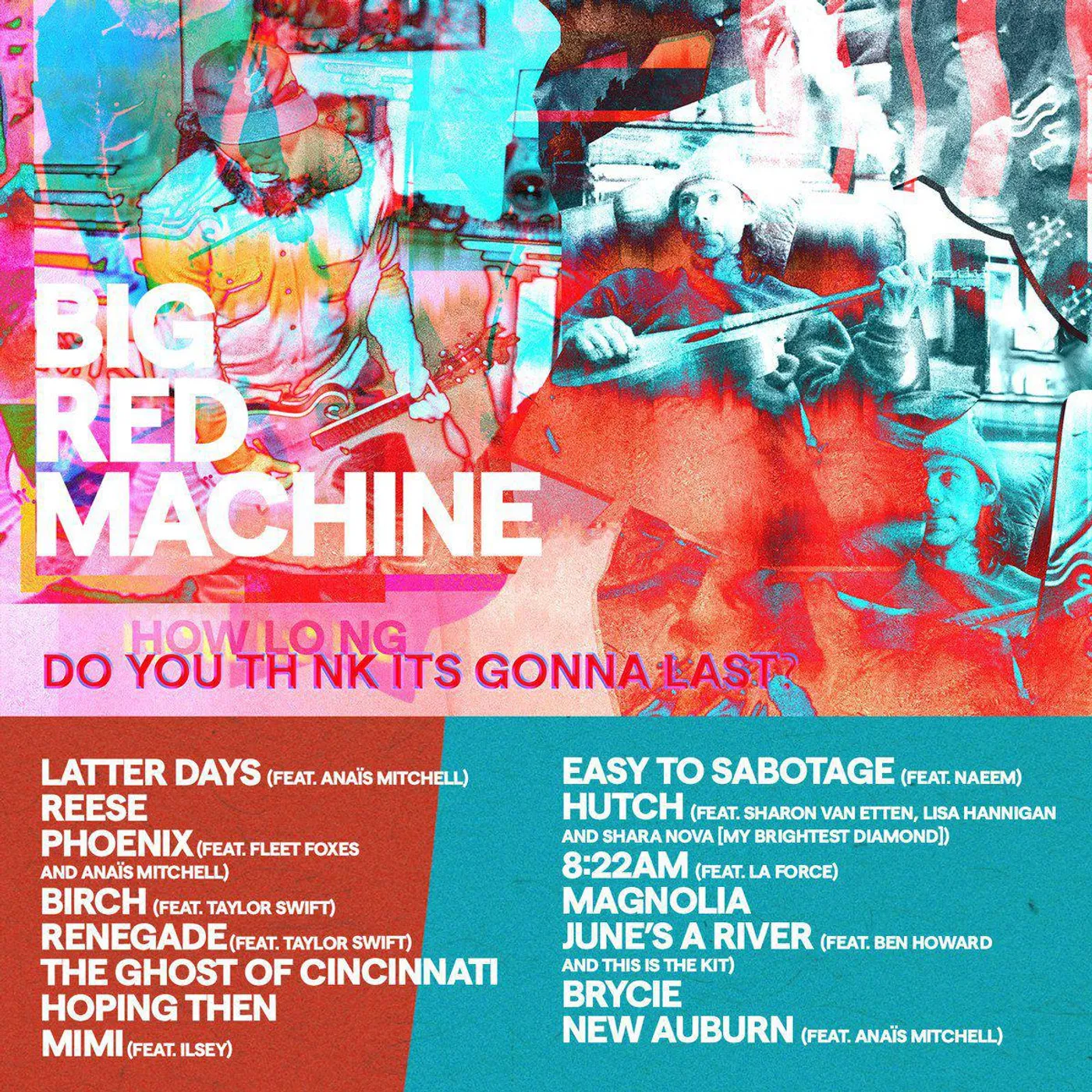 Big Red Machine HOW LONG DO YOU THINK IT'S GONNA LAST CD