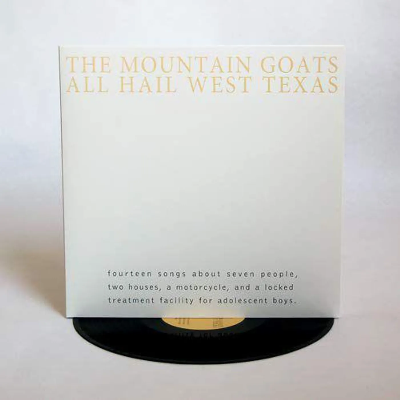 The Mountain Goats All Hail West Texas Vinyl Record