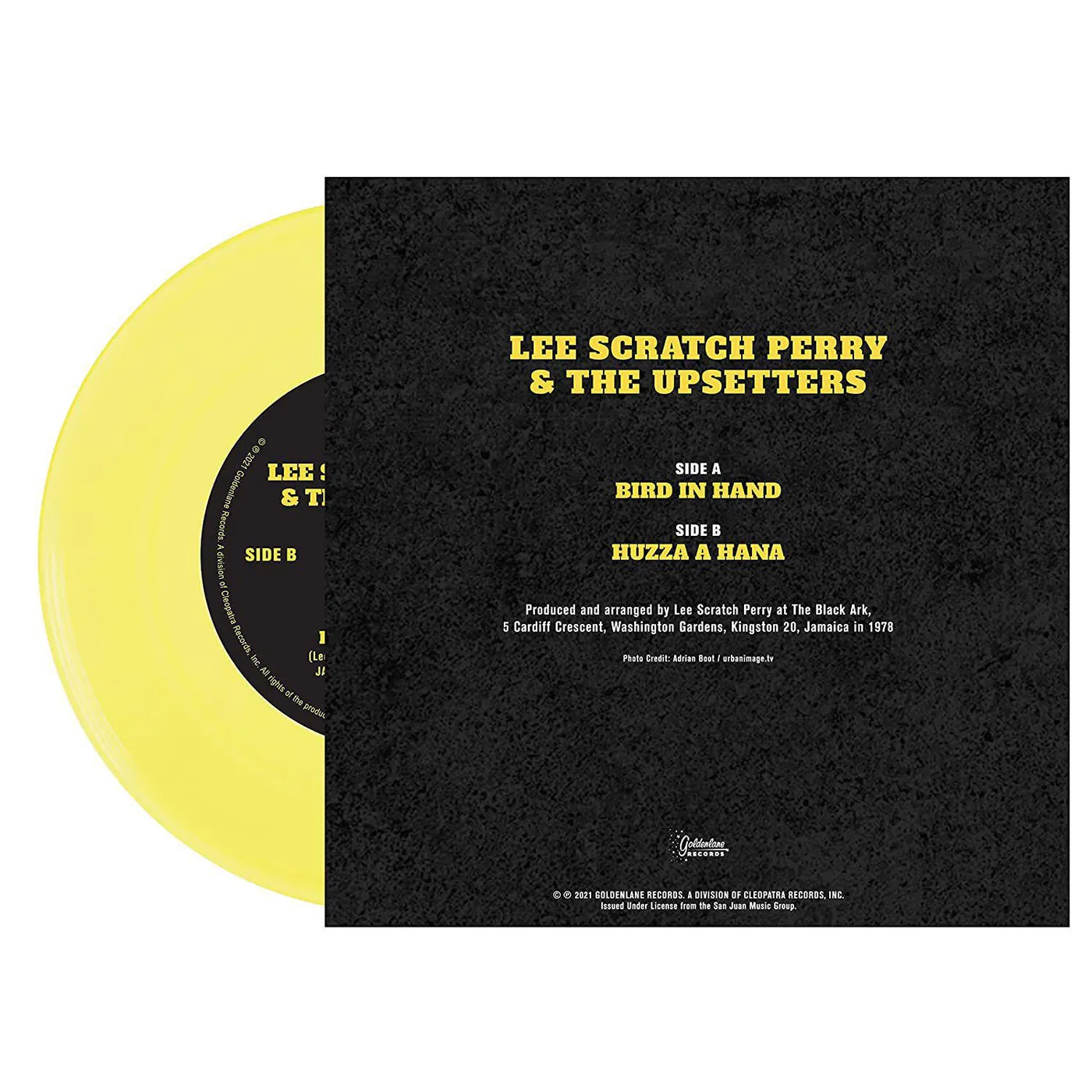 Lee Scratch Perry & the Upsetters Bird In Hand (Yellow) Vinyl Record