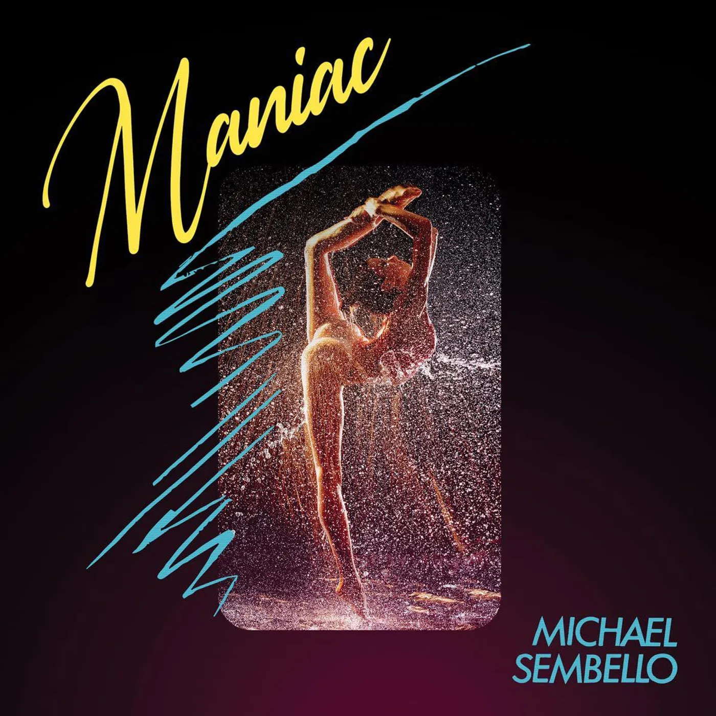 Michael Sembello Maniac (Pink) Vinyl Record