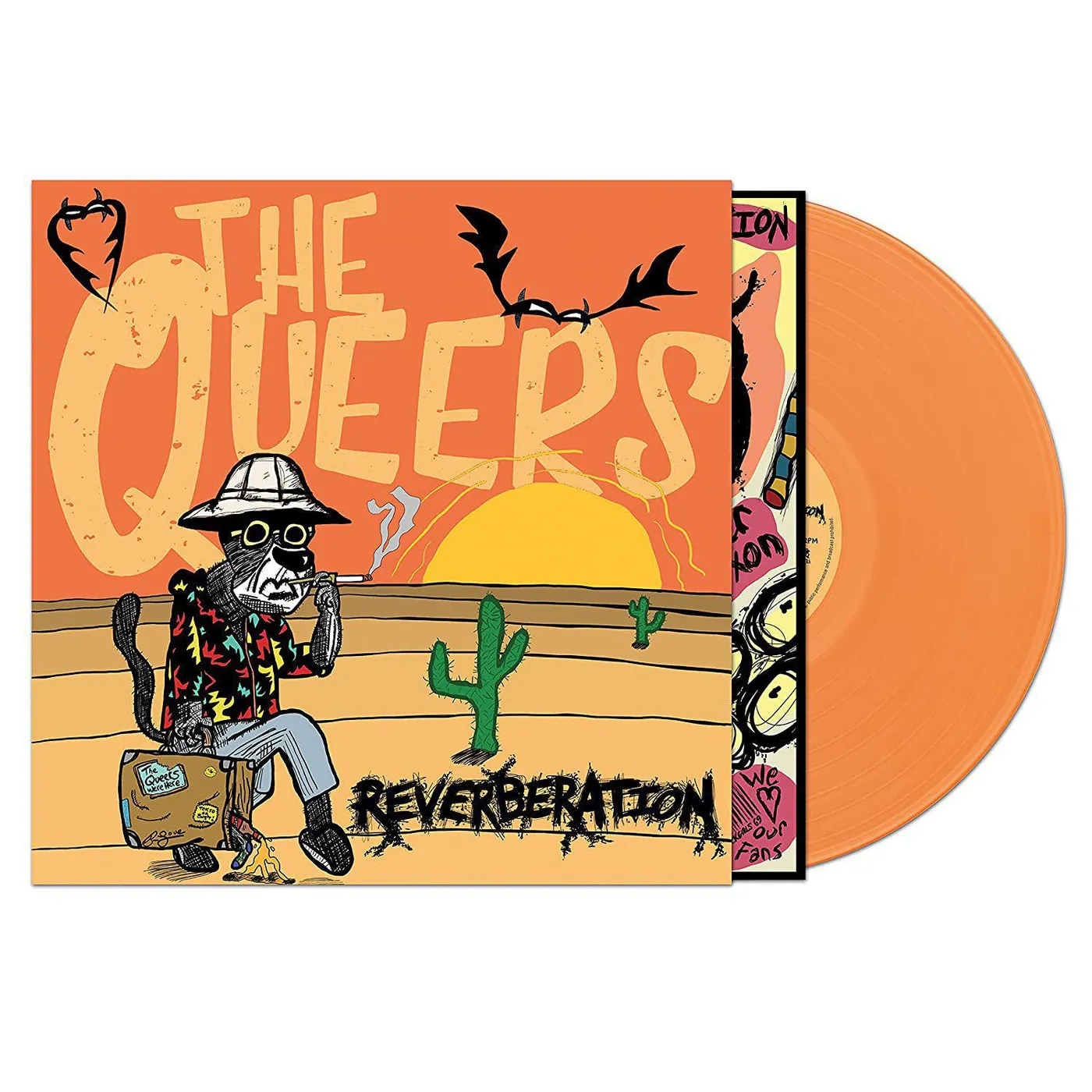 The Queers Reverberation (Orange) Vinyl Record