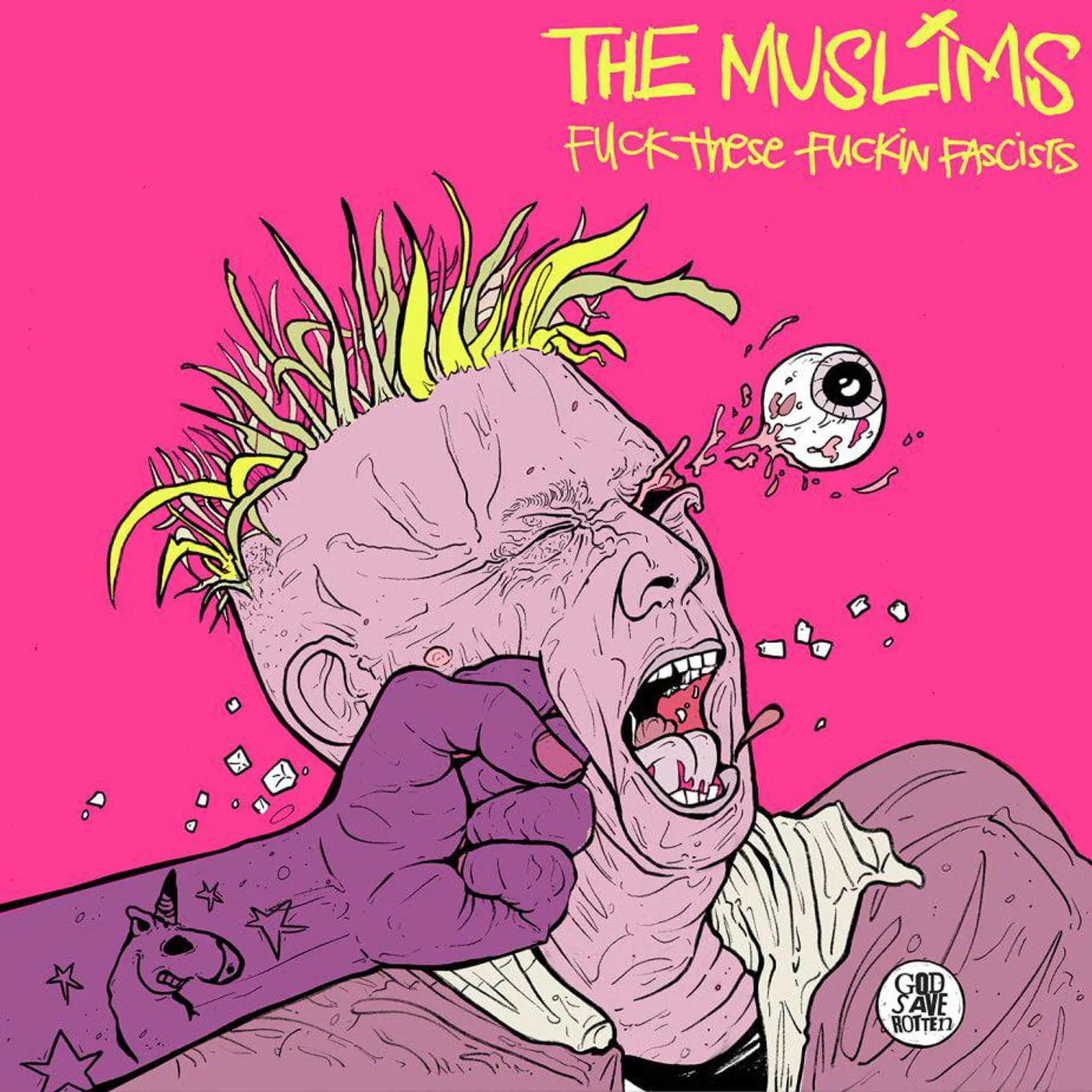 The Muslims FUCK THESE FUCKIN FACISTS CD