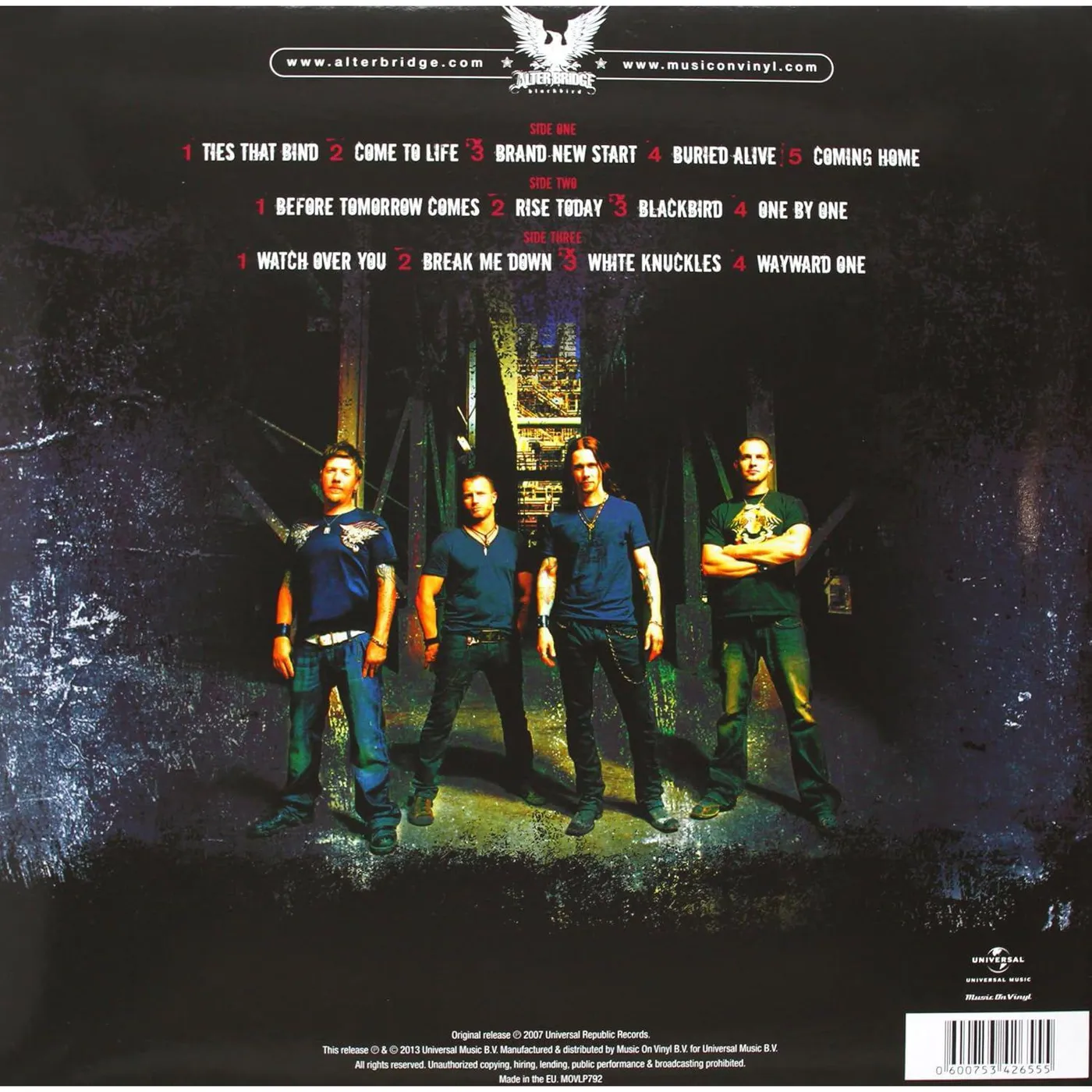 Alter Bridge Blackbird (180g) Vinyl Record
