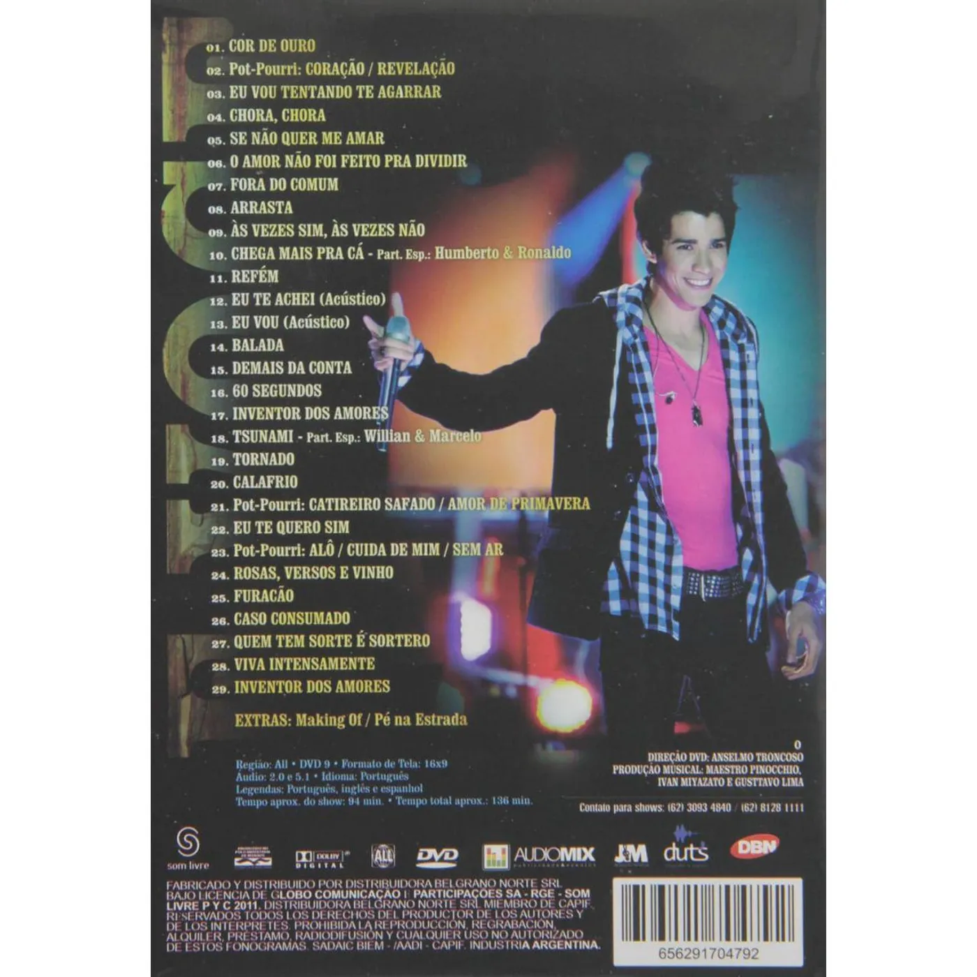 Gusttavo Lima E VOCE DVD