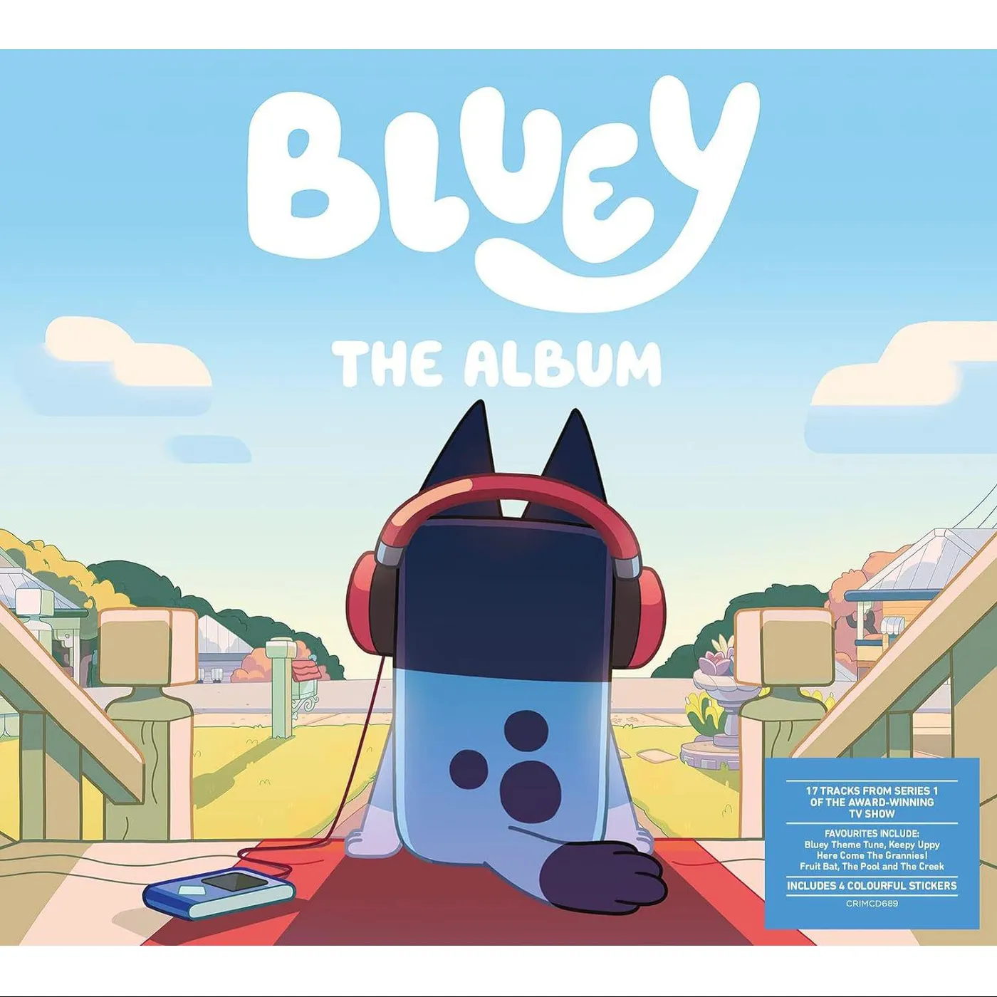 Bluey The Album (with Sticker Pack) CD