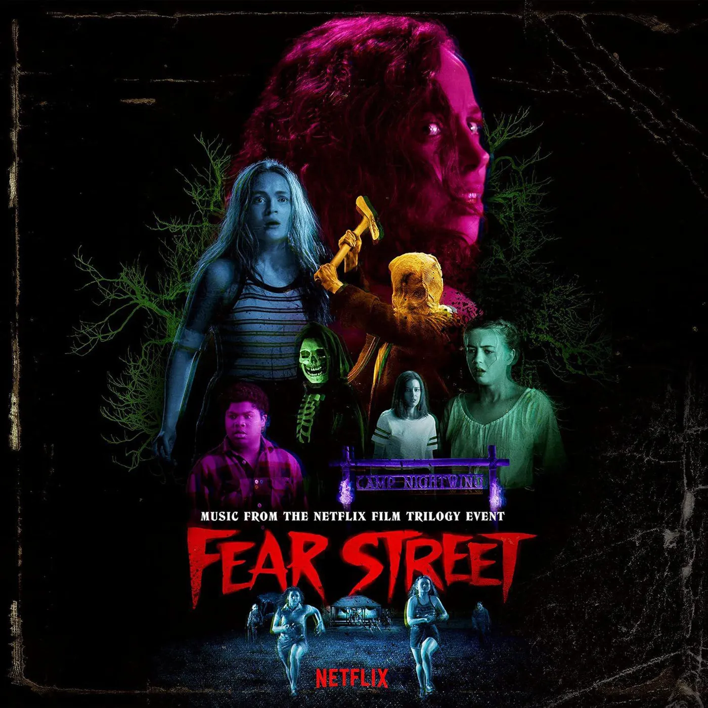 Marco Beltrami Fear Street: Parts 1-3 (Netflix Horror Trilogy) (Neon Multi 3LP, 180 Gram) Vinyl Record