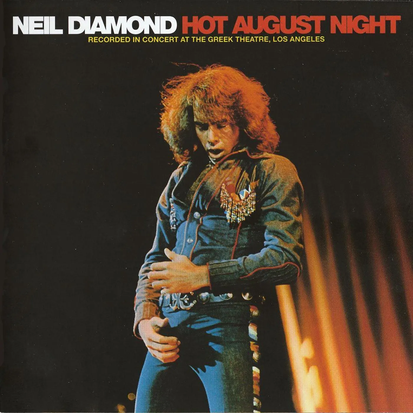 Neil Diamond Hot August Night Vinyl Record