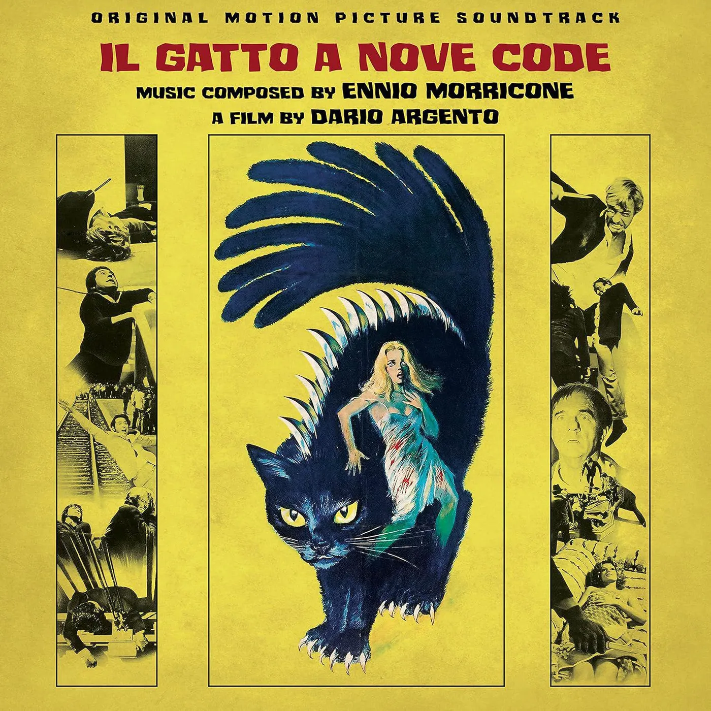 Ennio Morricone Il Gatto A Nove Code: Cat O'nine Tails OST  (Smoke) Vinyl Record