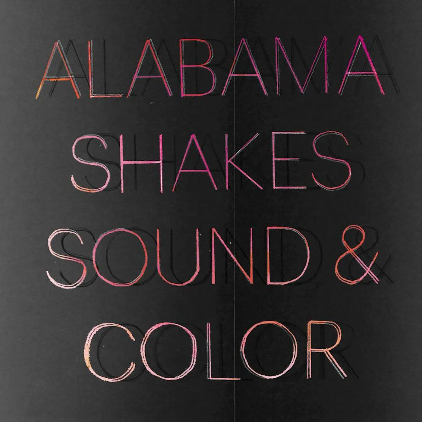 Alabama Shakes Sound & Color (Deluxe/2LP/Red/Black/Pink Mixed Vinyl Record)
