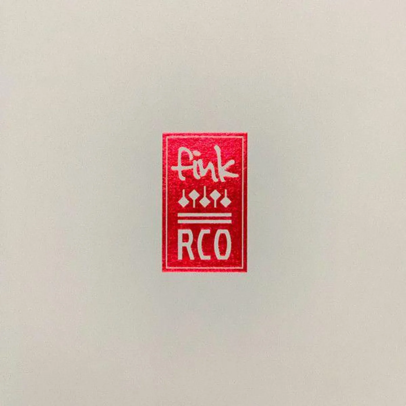 Fink RCO Vinyl Record - 180 Gram Pressing, Digital Download Included