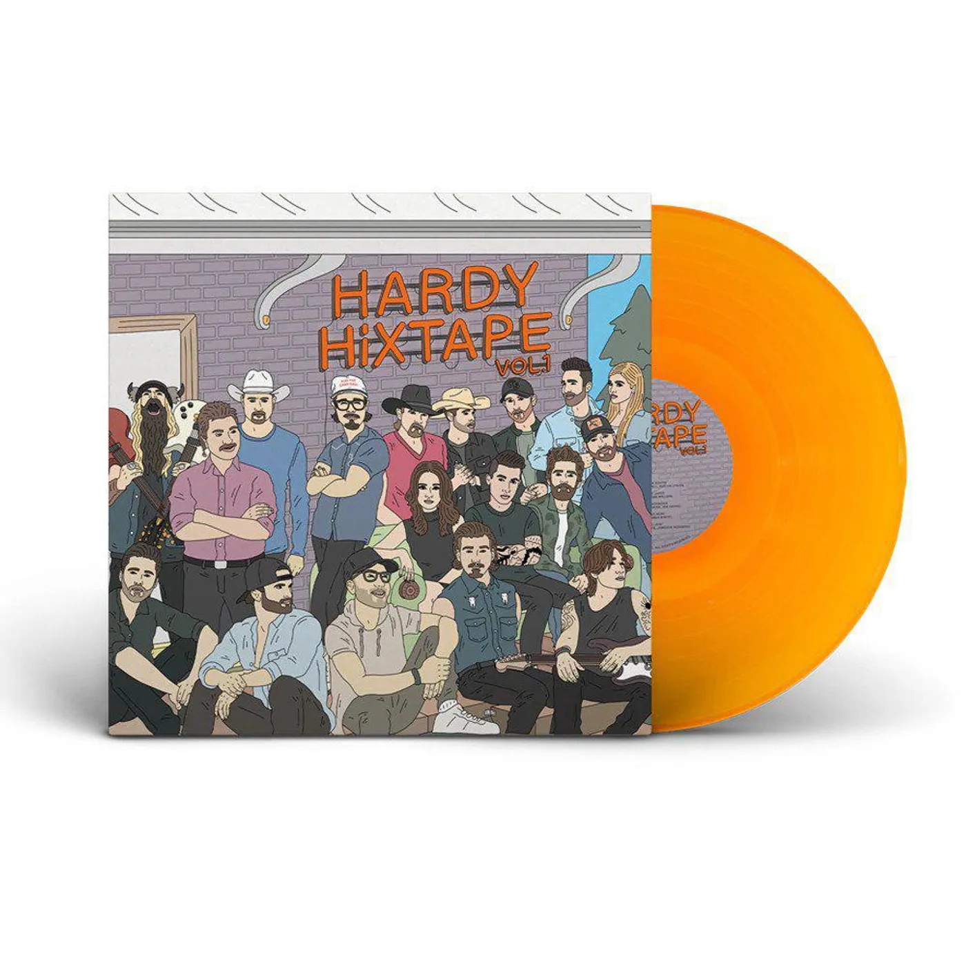 Hixtape: Vol. 1 (Clear Orange) Vinyl Record