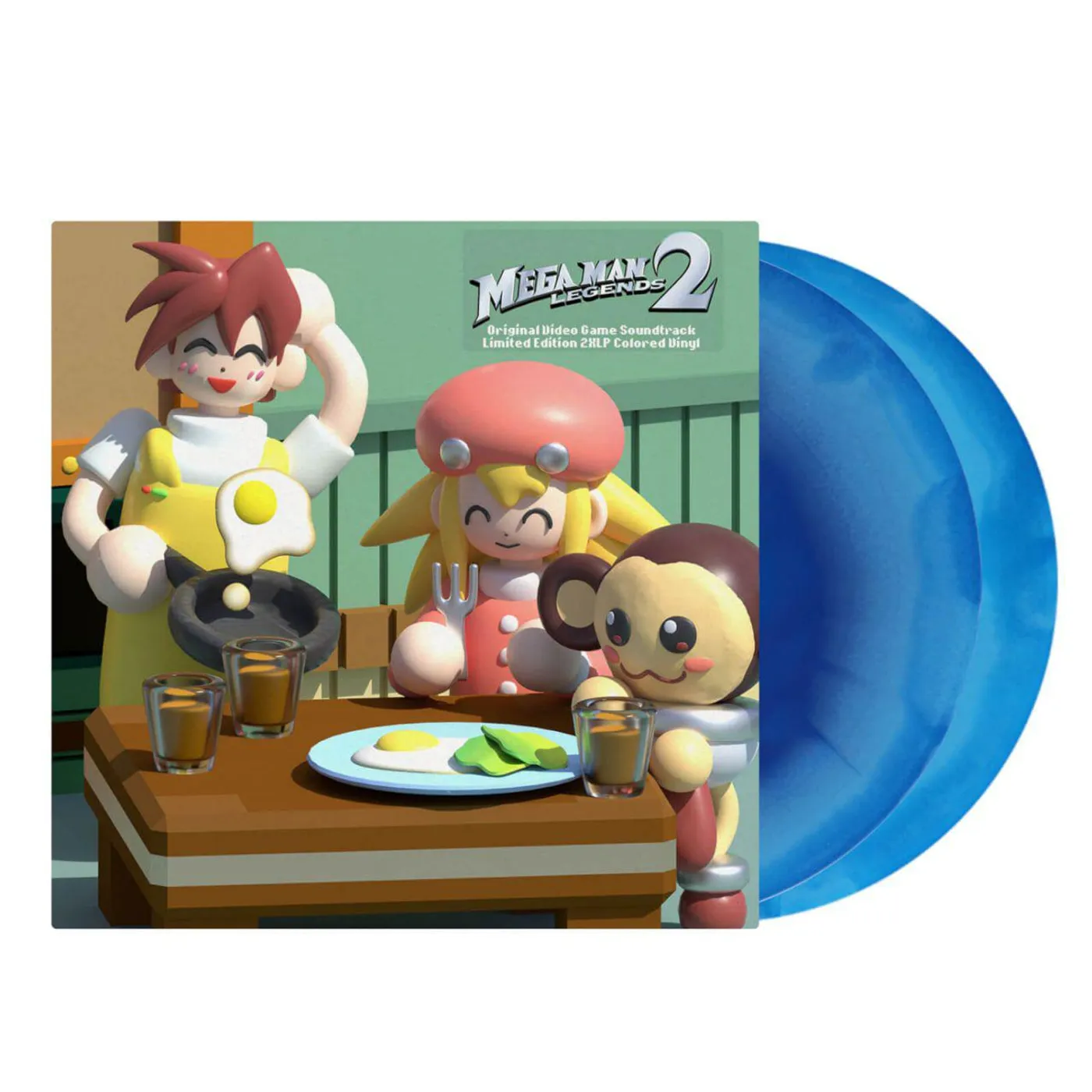 Capcom Sound Team MEGA MAN LEGENDS 2 (ORIGINAL VIDEO GAME SOUNDTRACK) (2LP/SWIRL VINYL) Vinyl Record