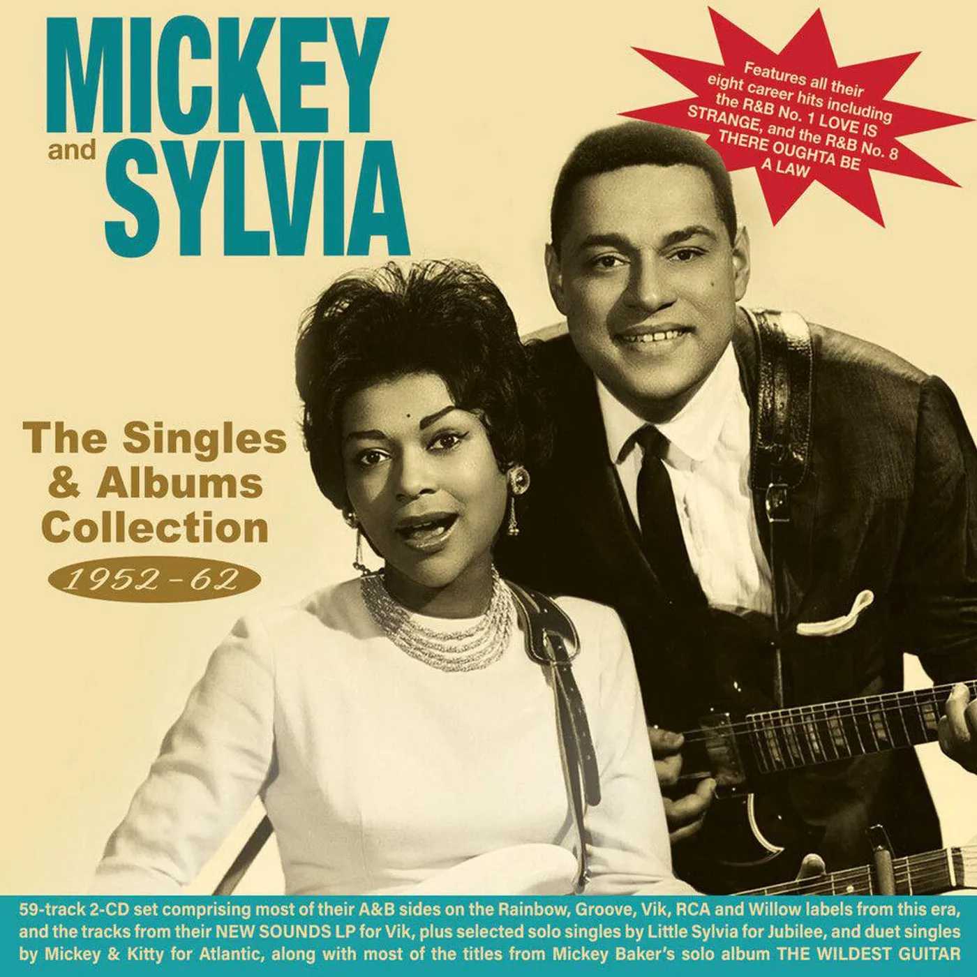Mickey & Sylvia SINGLES & ALBUMS COLLECTION 1952-62 CD
