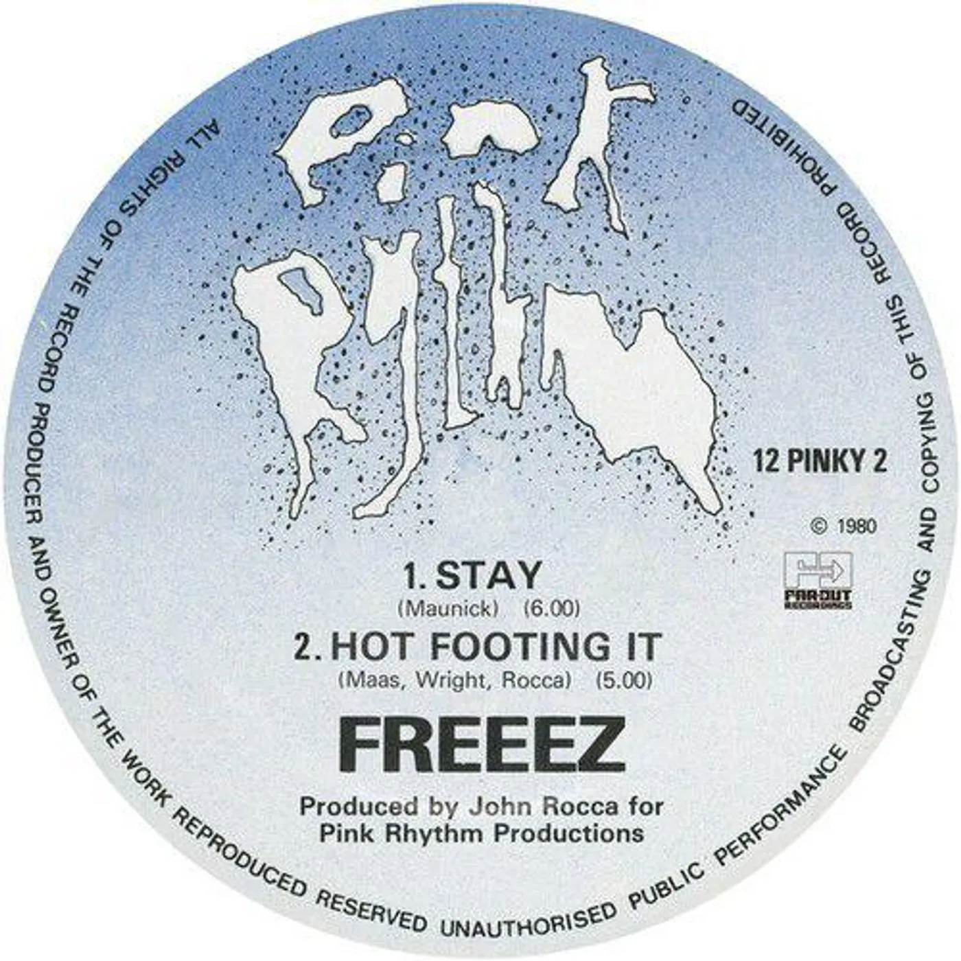 Freeez Stay / Hot Footing It Vinyl Record
