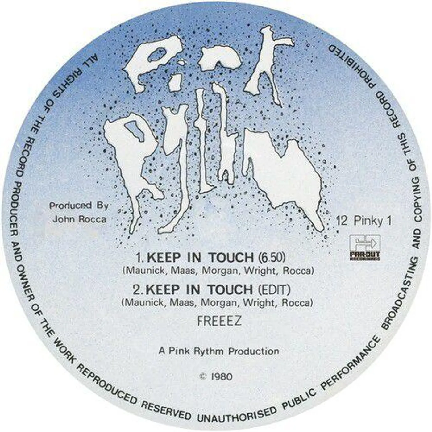 Freeez Keep In Touch Vinyl Record