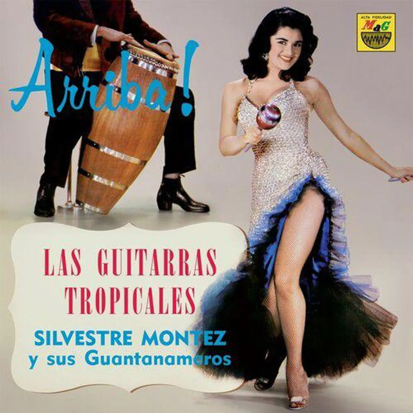 Silvestre Montez y Sus Guantanameros Las Guitarras Tropicales Vinyl Record