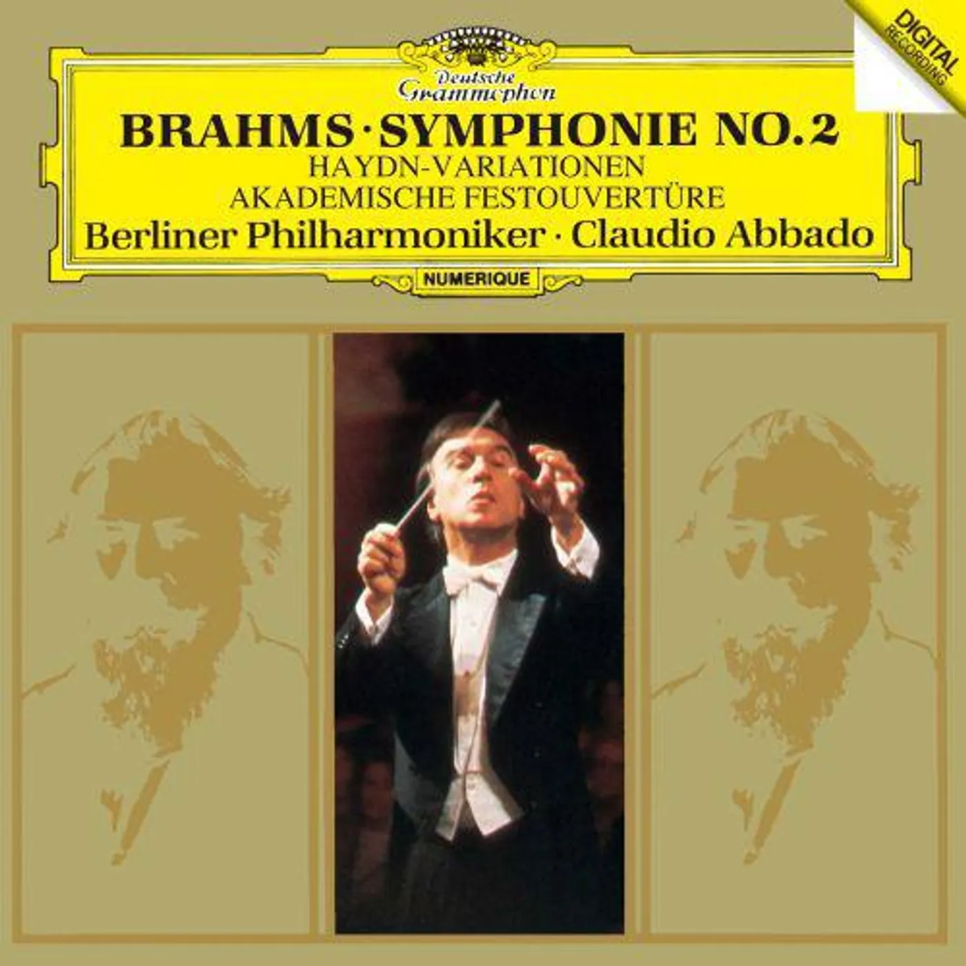 Brahms / Claudio Abbado BRAHMS: SYMPHONY 2 / HAYDN VARIATIONS / ACADEMIC CD