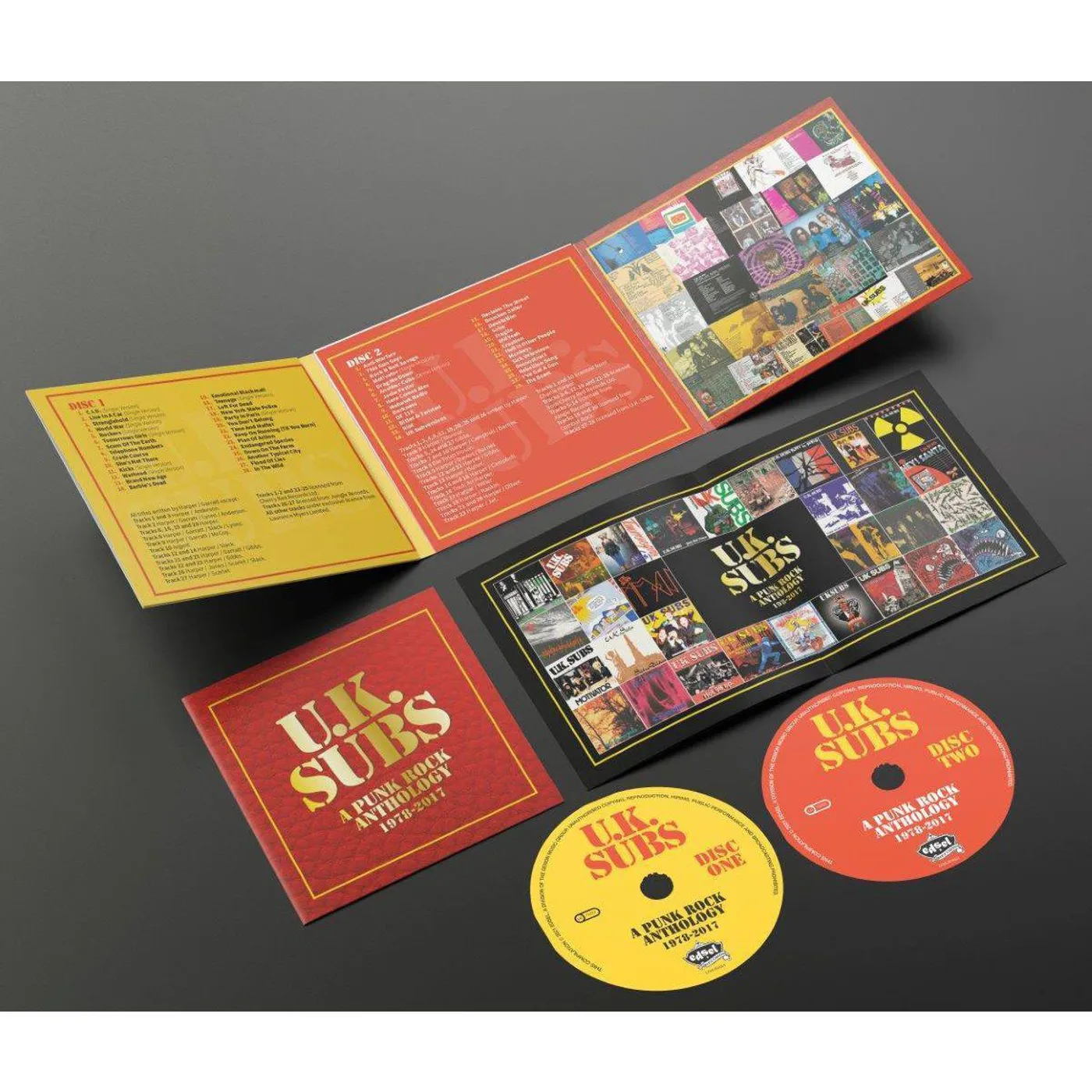 U.K. Subs PUNK ROCK ANTHOLOGY 1978-2017 CD