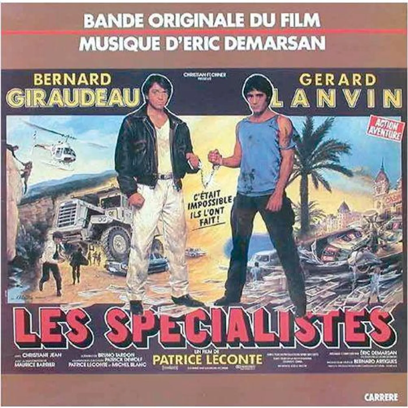 Eric Demarsan LES SPECIALISTES / MOI VOULOIR TOI / Original Soundtrack CD