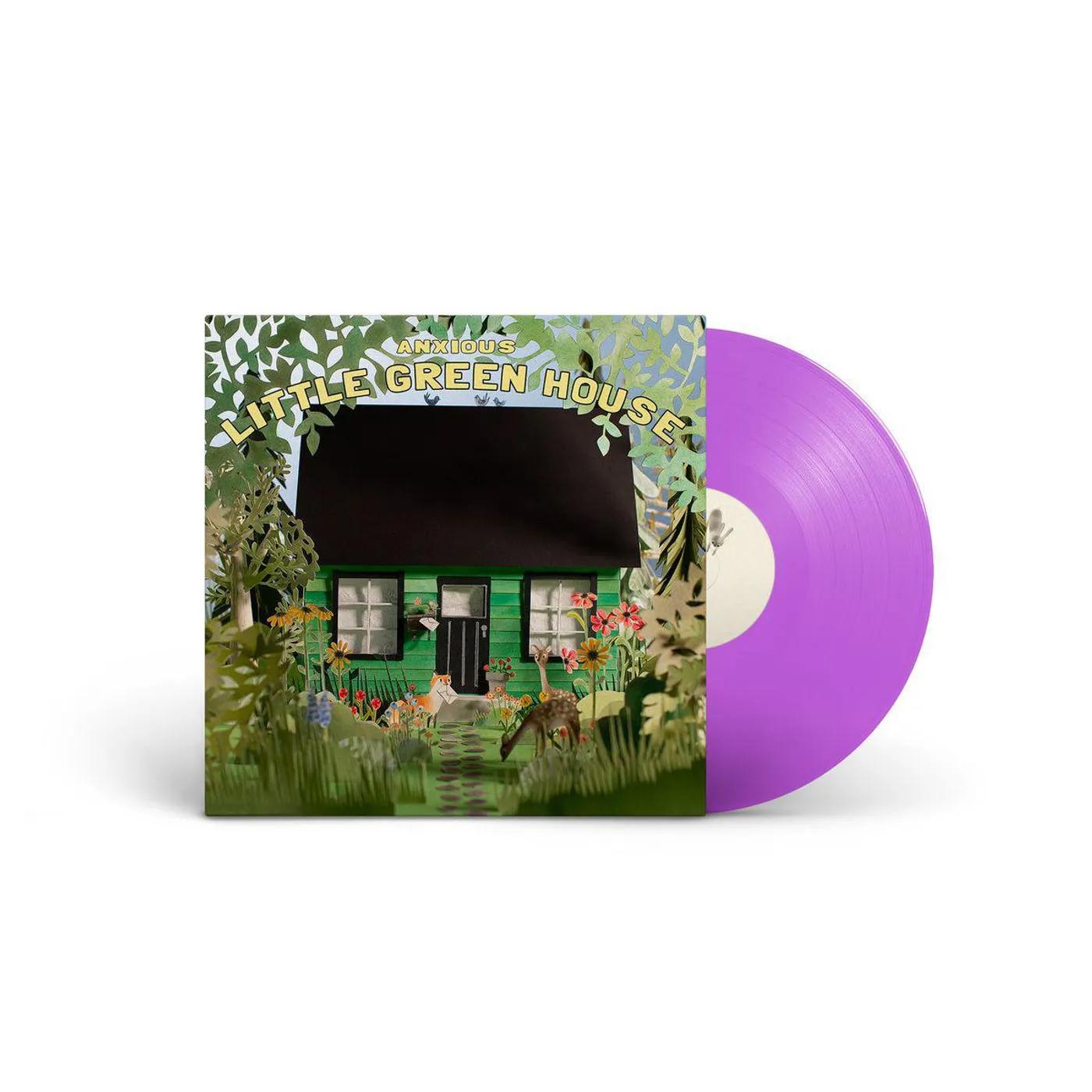 Anxious LITTLE GREEN HOUSE (VIOLET) Vinyl Record