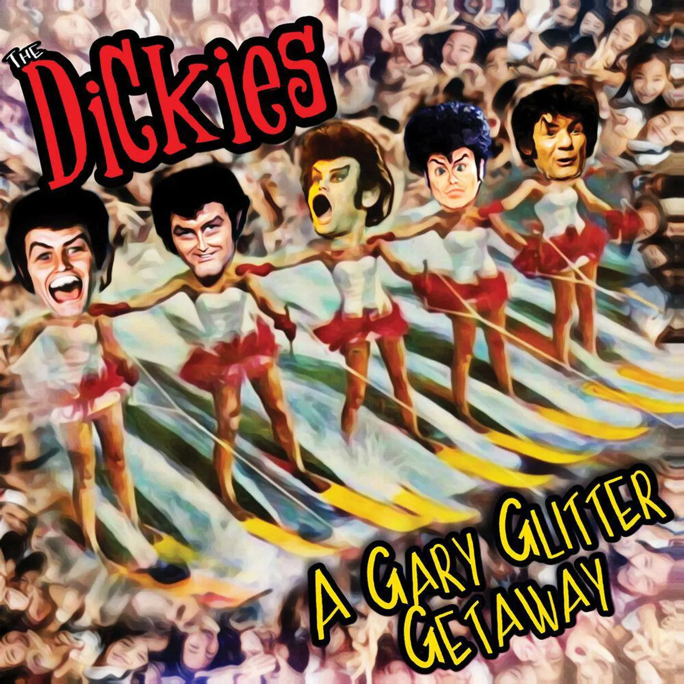 The Dickies GARY GLITTER GETAWAY Vinyl Record - Blue Vinyl
