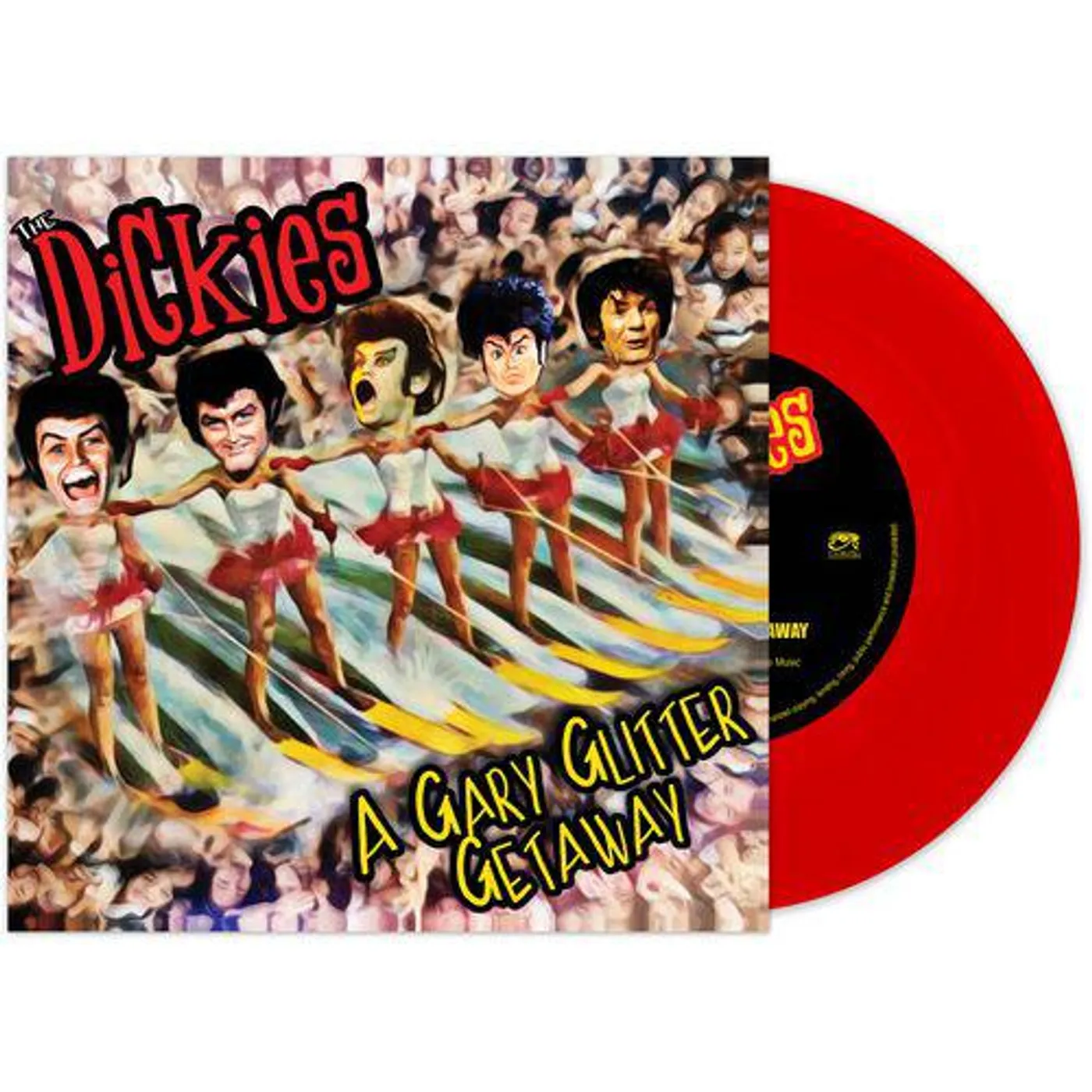 The Dickies Gary Glitter Getaway (Red) Vinyl Record