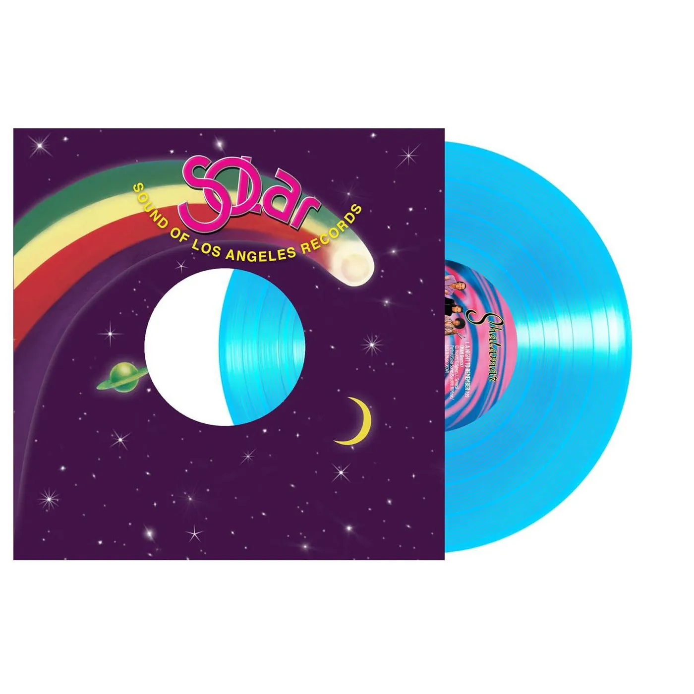 Shalamar Night To Remember/Right In The Socket (12"/ Blue) Vinyl Record