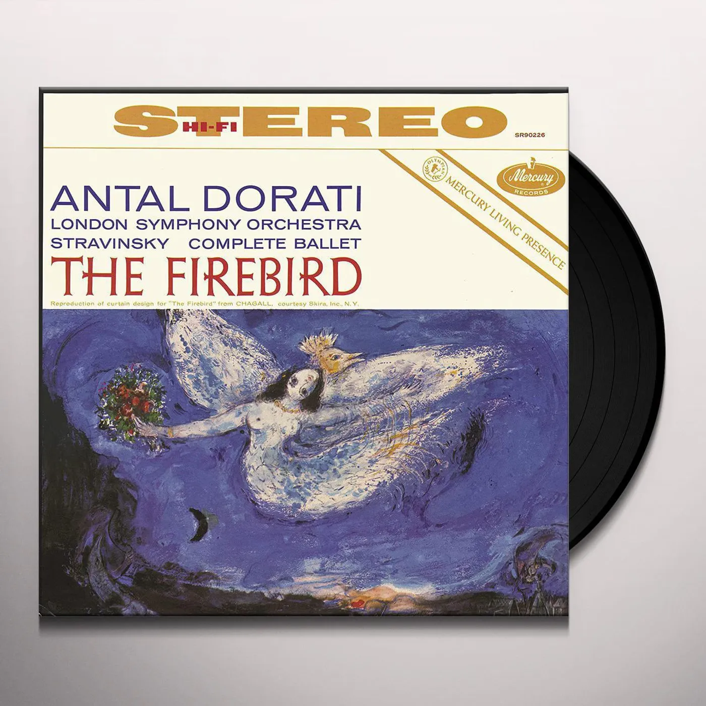 Antal Dorati Conducting The London Symphony Orchestra STRAVINSKY: THE FIREBIRD (MERCURY LIVING PRESENCE) Vinyl Record