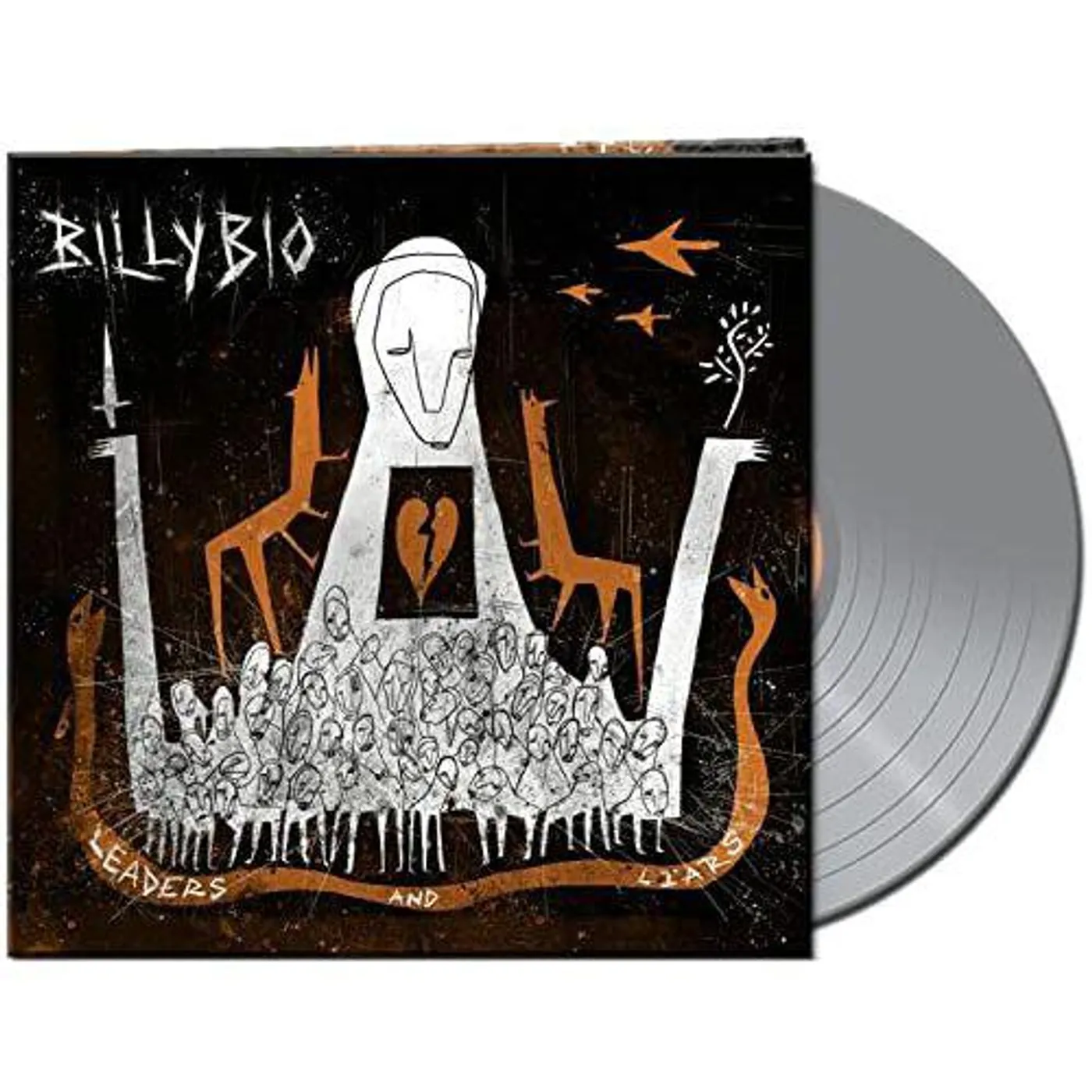 BillyBio LEADERS & LIARS (SILVER) Vinyl Record