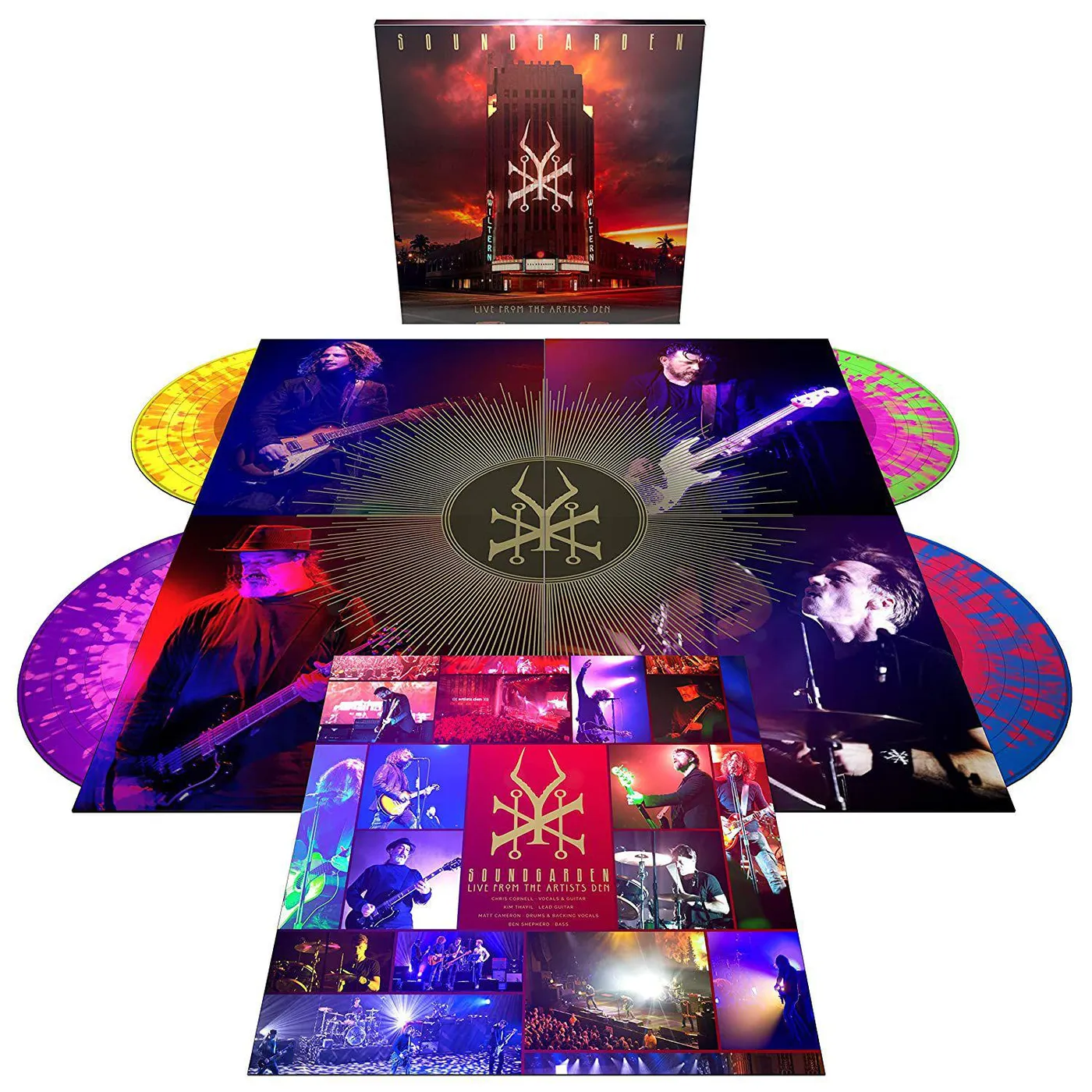 Soundgarden Live From The Artists Den (Deluxe Colored) Box Set (Vinyl)