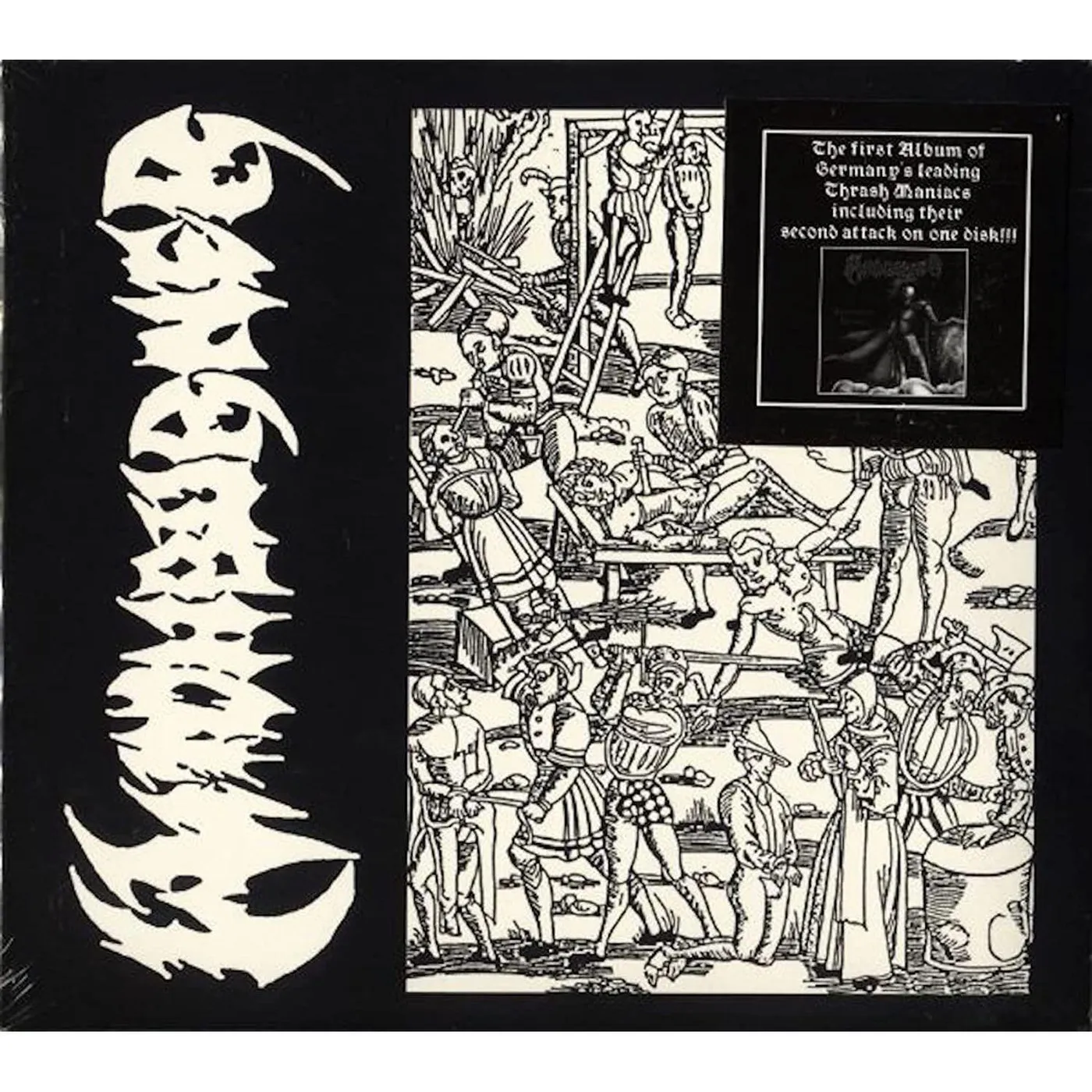Witchburner SAME / BLASPHEMIC ASSAULT CD