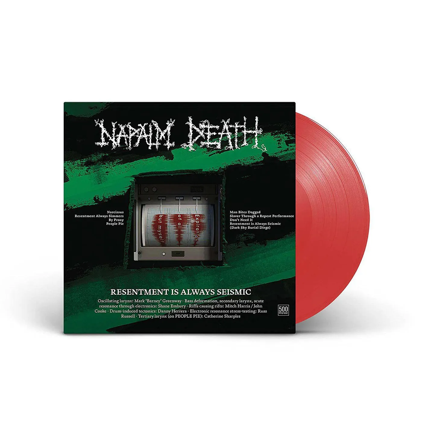 Napalm Death Resentment is Always Seismic - a final throw of Throes Vinyl Record