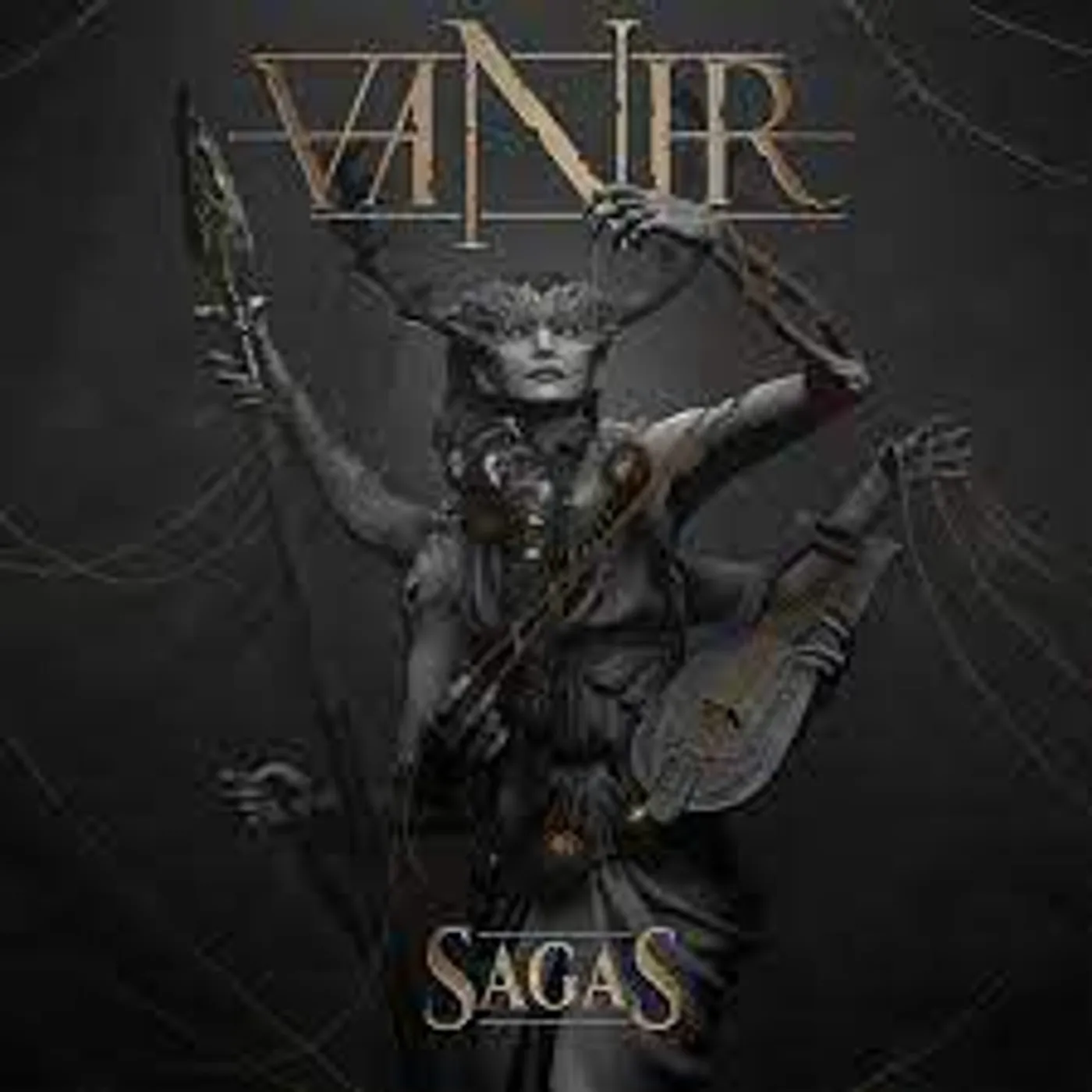Vanir SAGAS Vinyl Record - Gold Disc