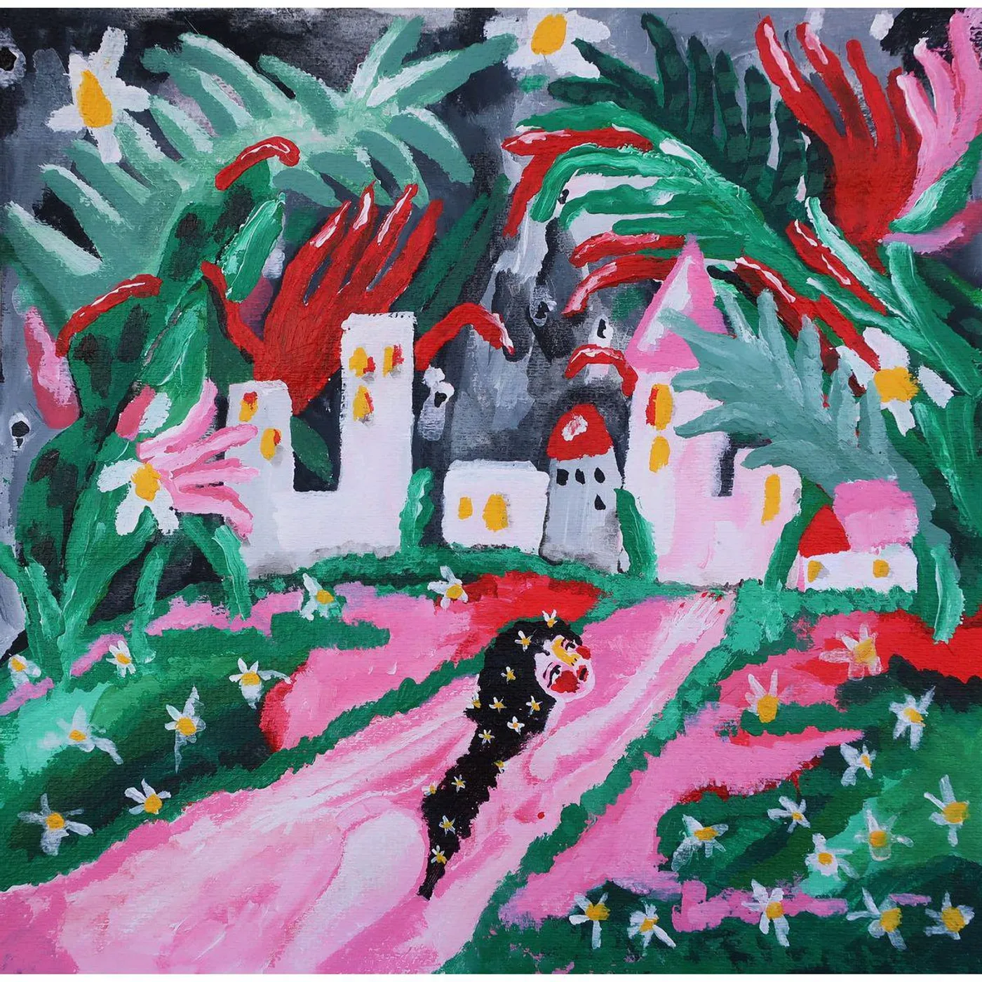 Adiós Amores TU DIANA / LUNA PLATEADA Vinyl Record