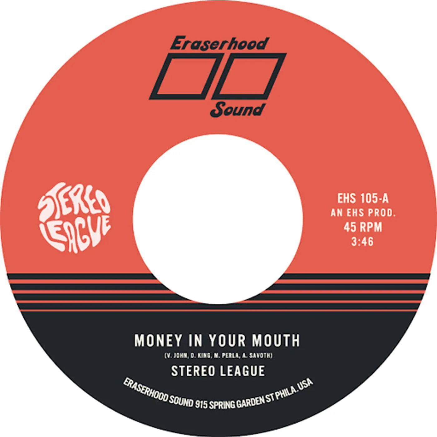 Stereo League MONEY IN YOUR MOUTH / MISS ME (COKE BOTTLE CLEAR) Vinyl Record