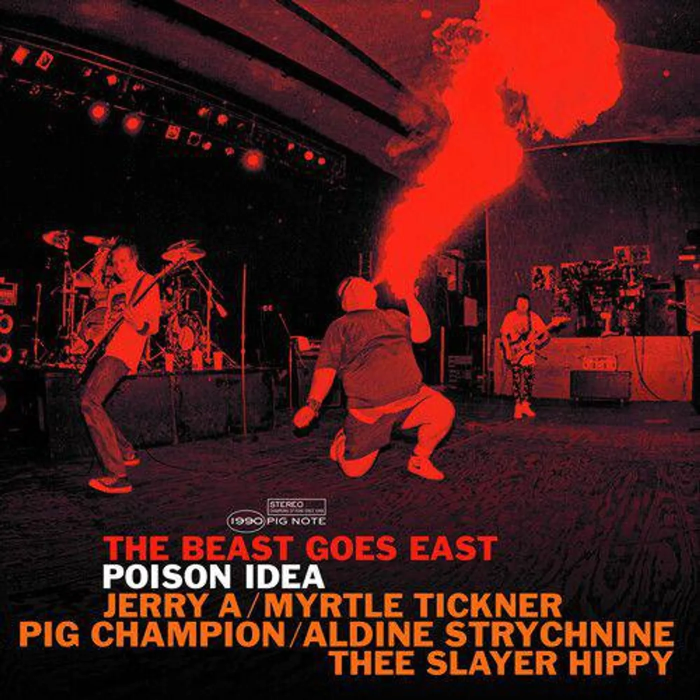 Poison Idea BEAST GOES EAST CD
